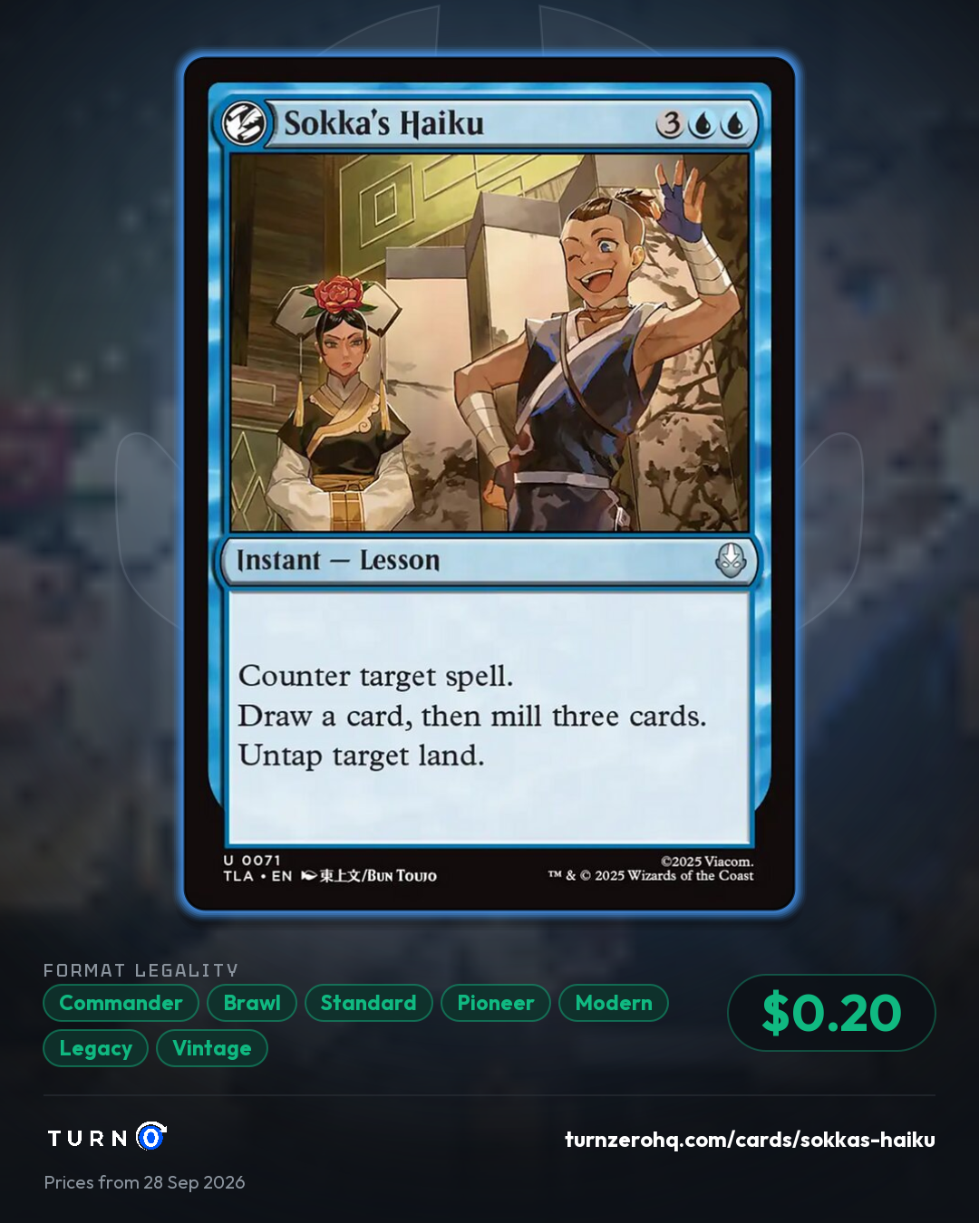 Shareable picture of Sokka's Haiku