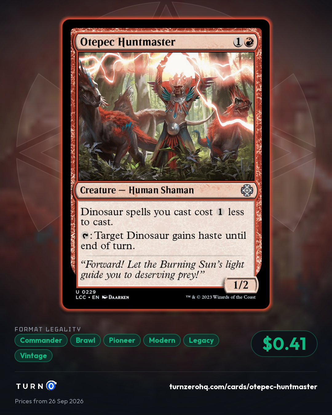 Shareable picture of Otepec Huntmaster