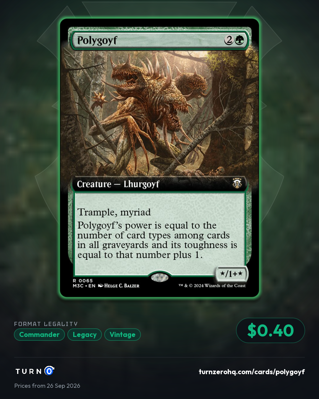 Shareable picture of Polygoyf