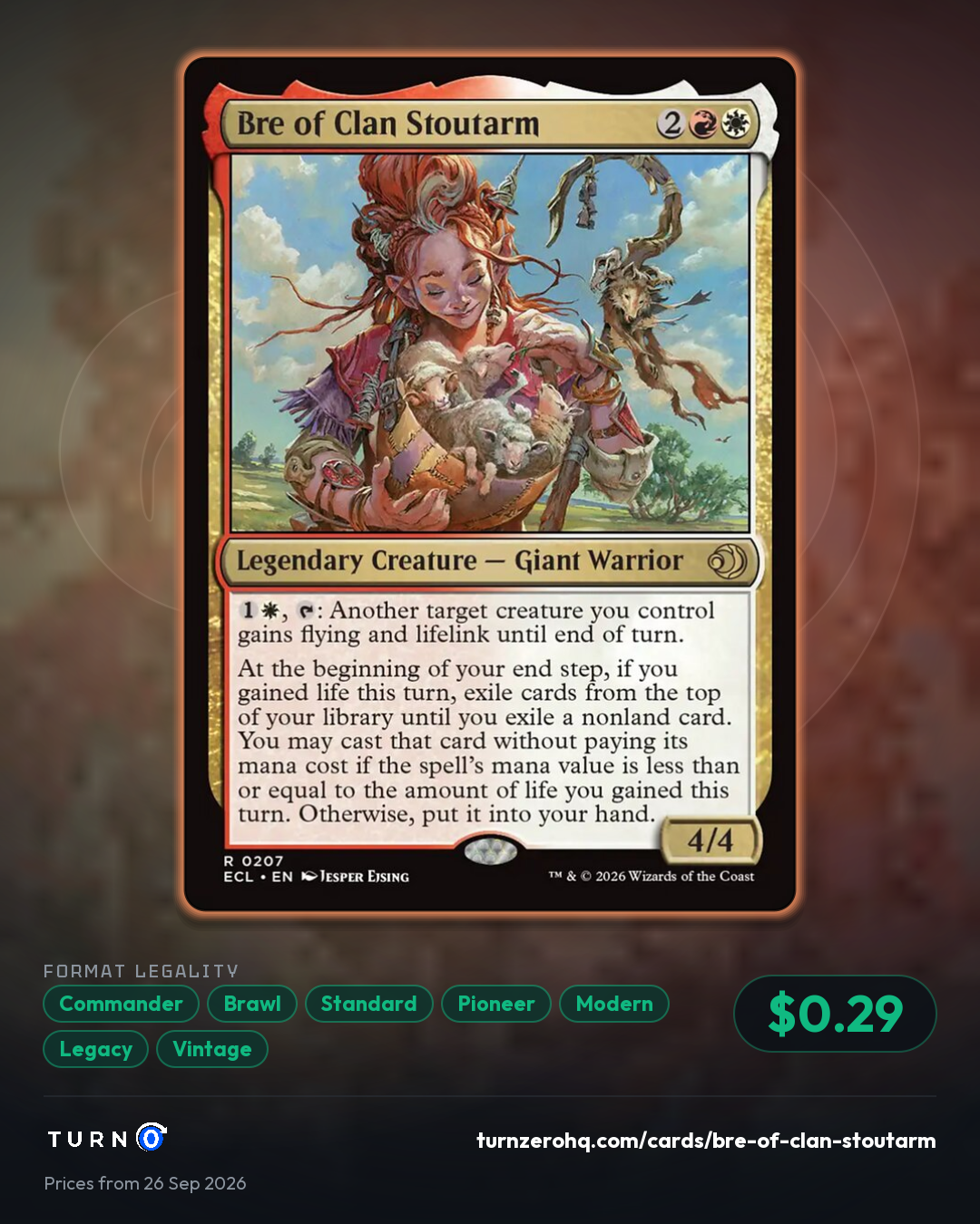 Shareable picture of Bre of Clan Stoutarm