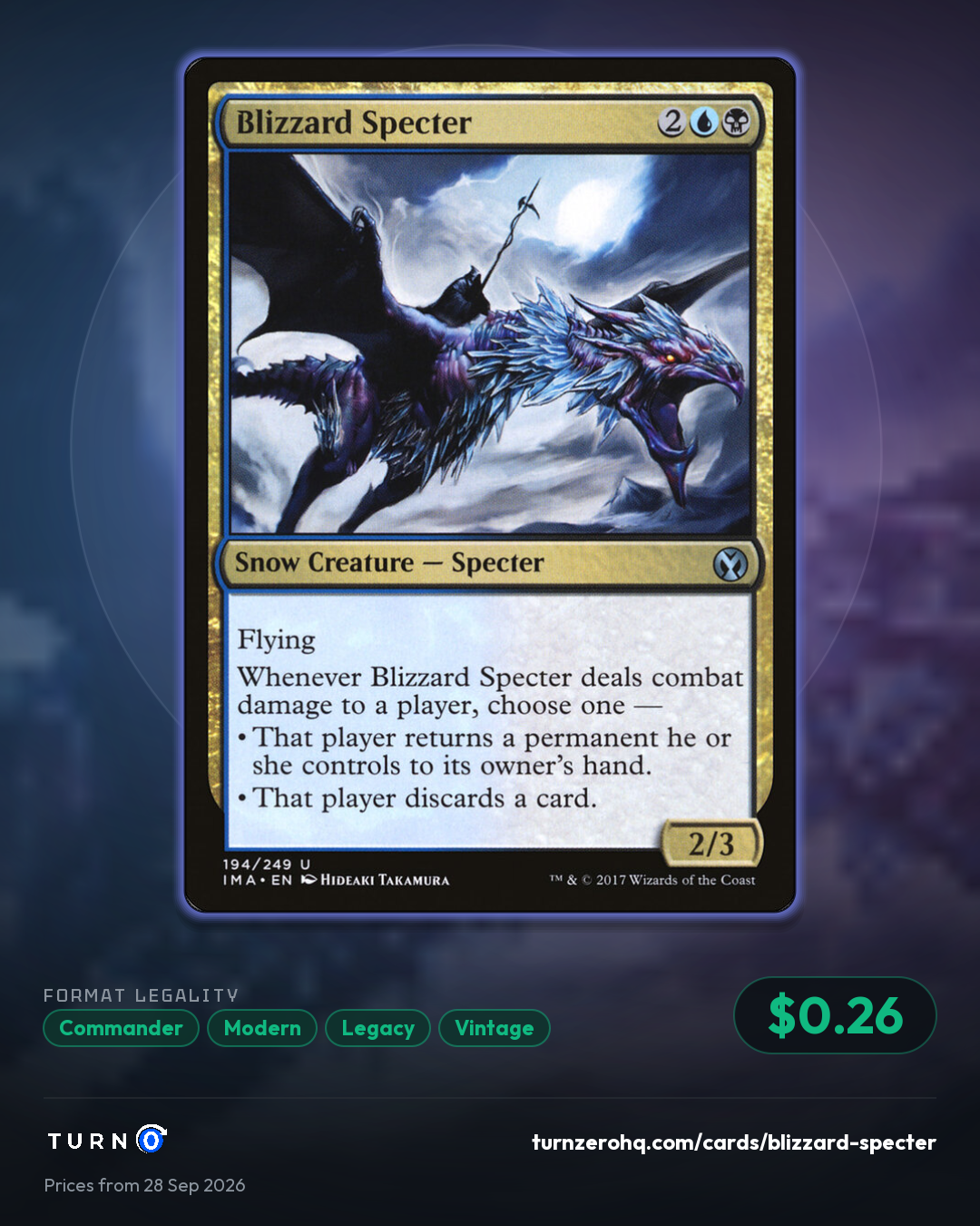 Shareable picture of Blizzard Specter
