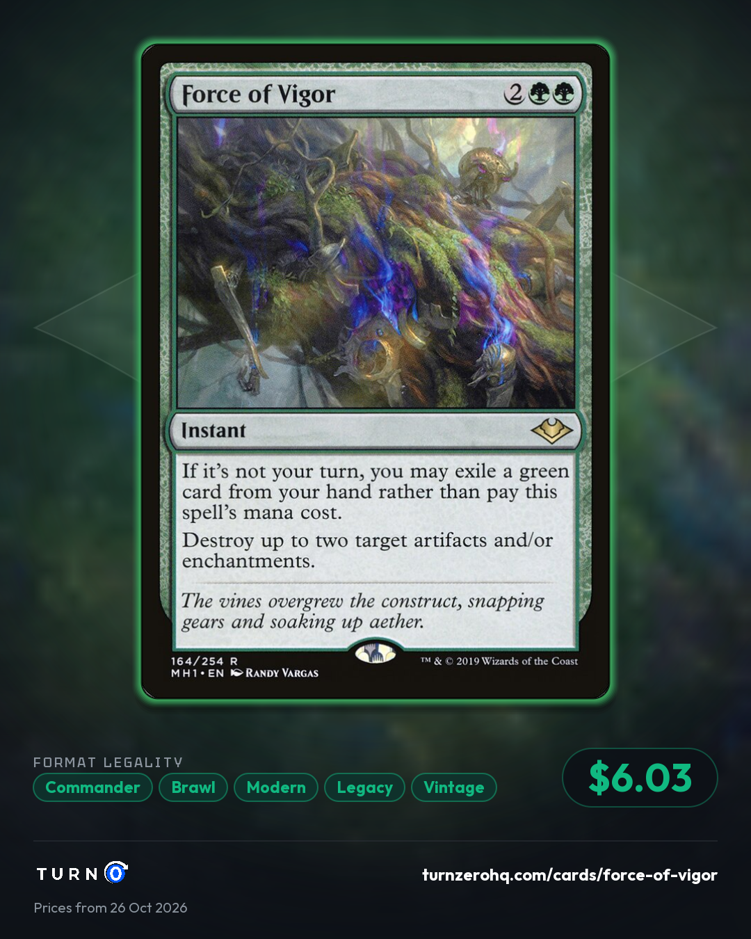 Shareable picture of Force of Vigor