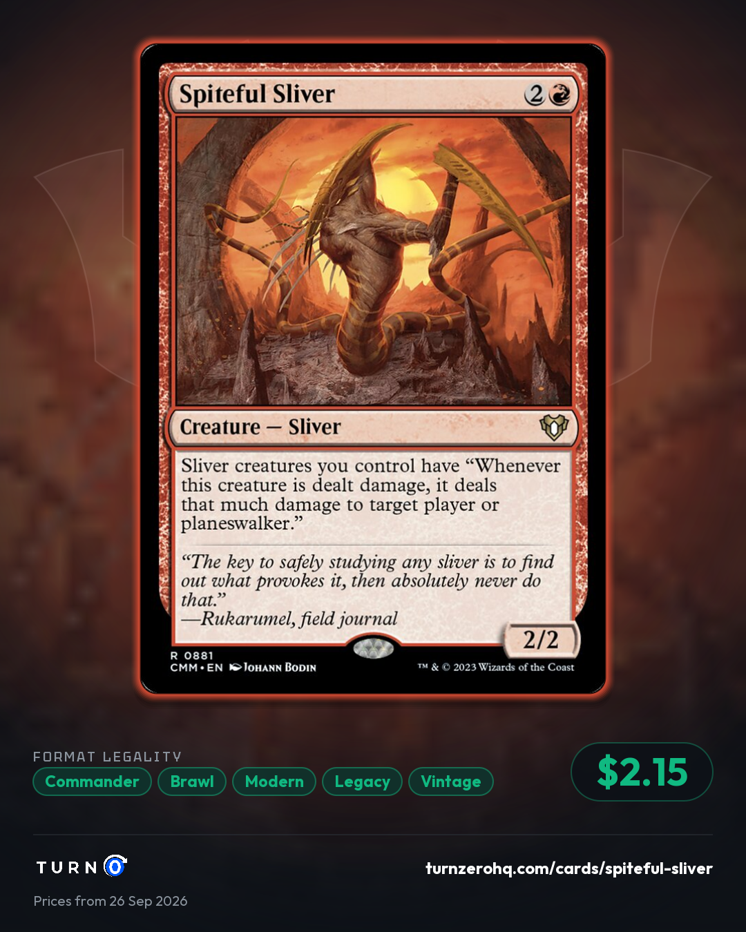 Shareable picture of Spiteful Sliver