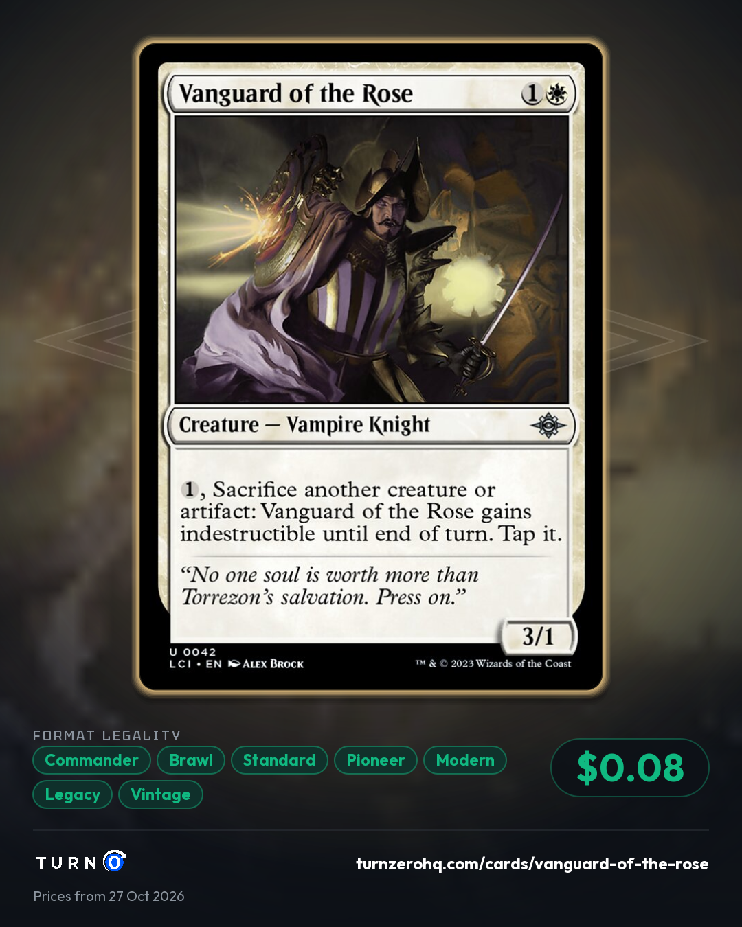 Shareable picture of Vanguard of the Rose