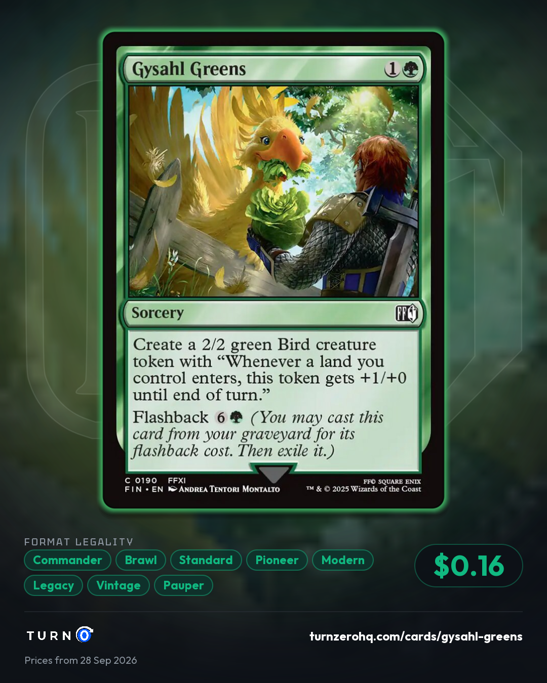 Shareable picture of Gysahl Greens