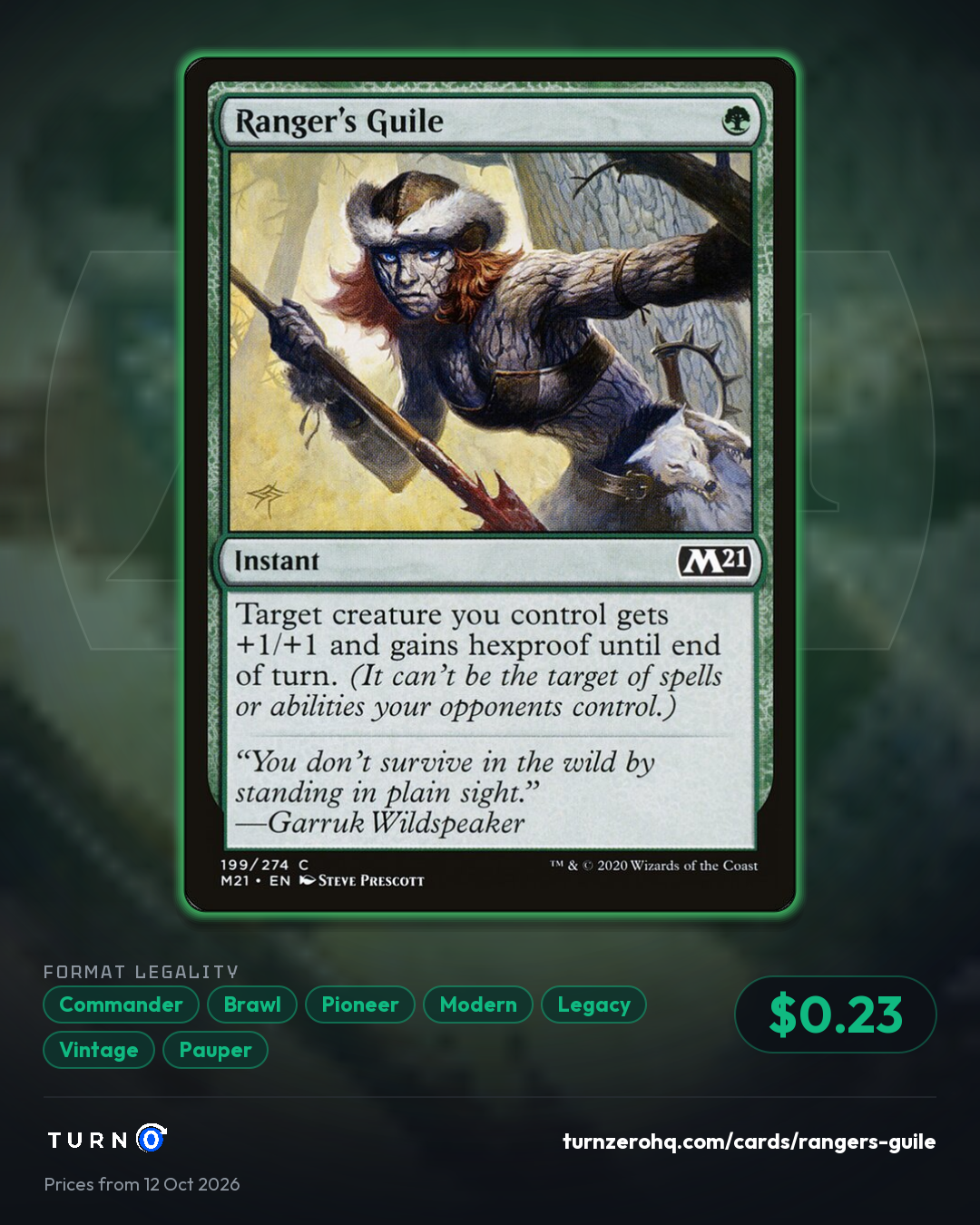 Shareable picture of Ranger's Guile