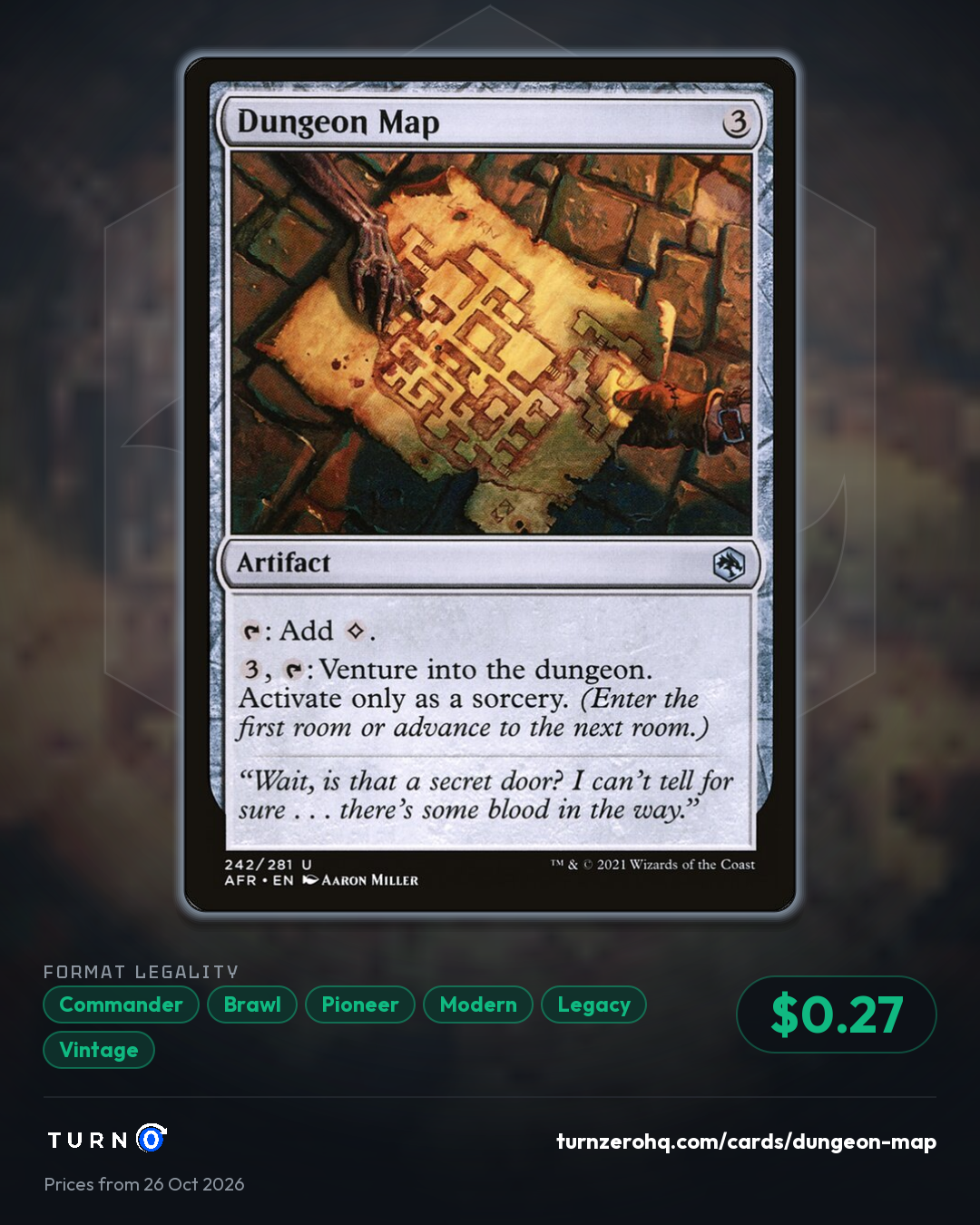 Shareable picture of Dungeon Map