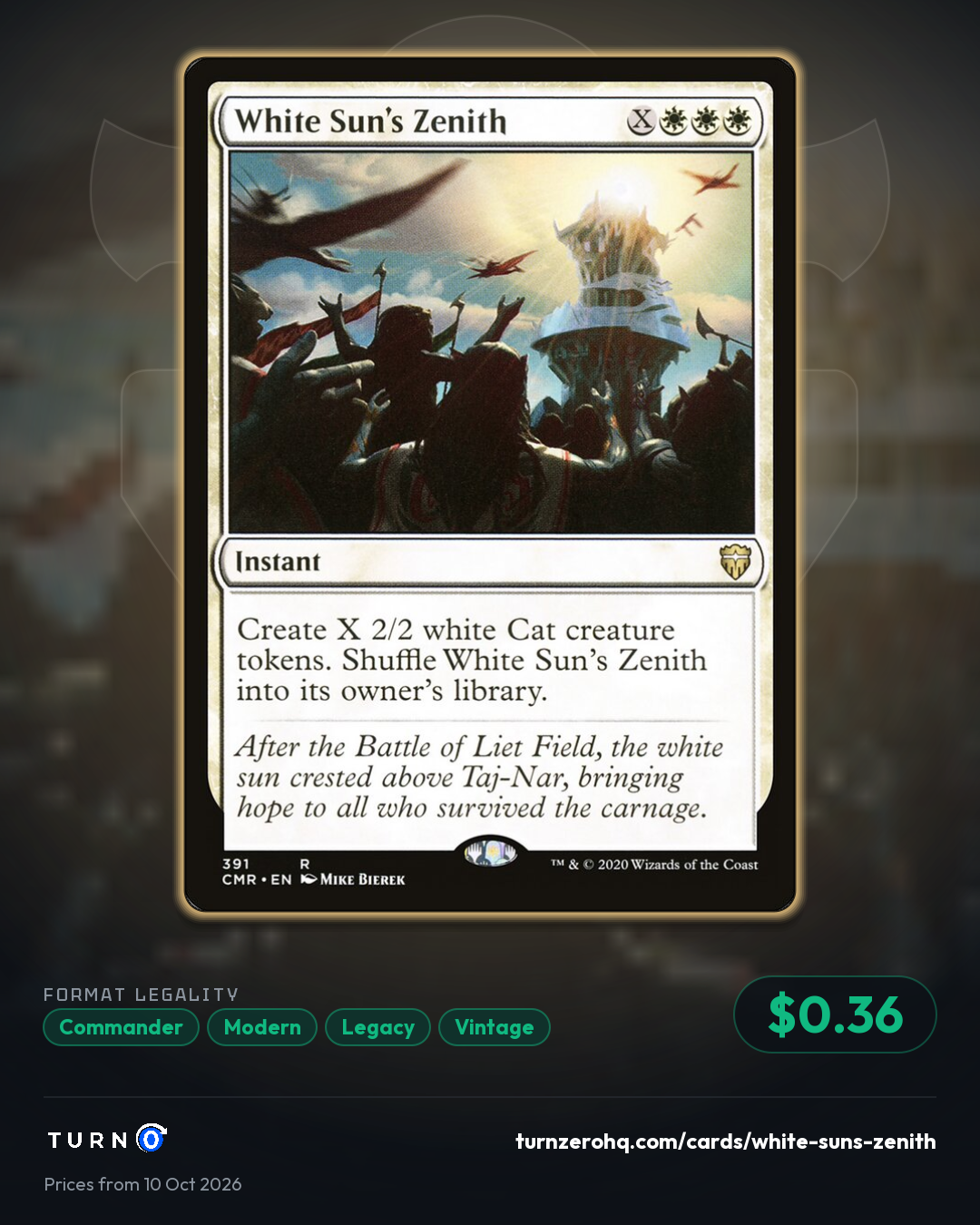 Shareable picture of White Sun's Zenith
