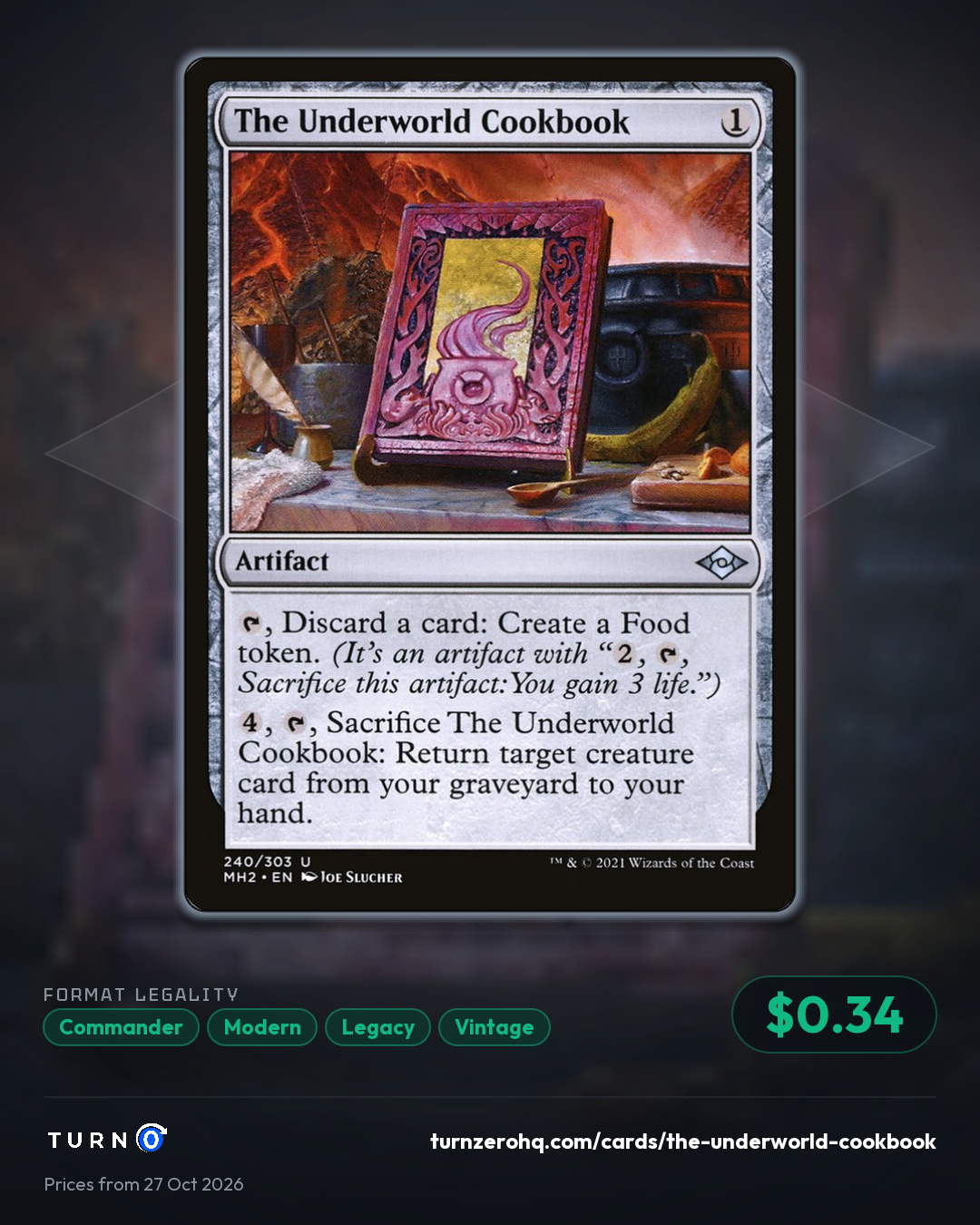 Shareable picture of The Underworld Cookbook