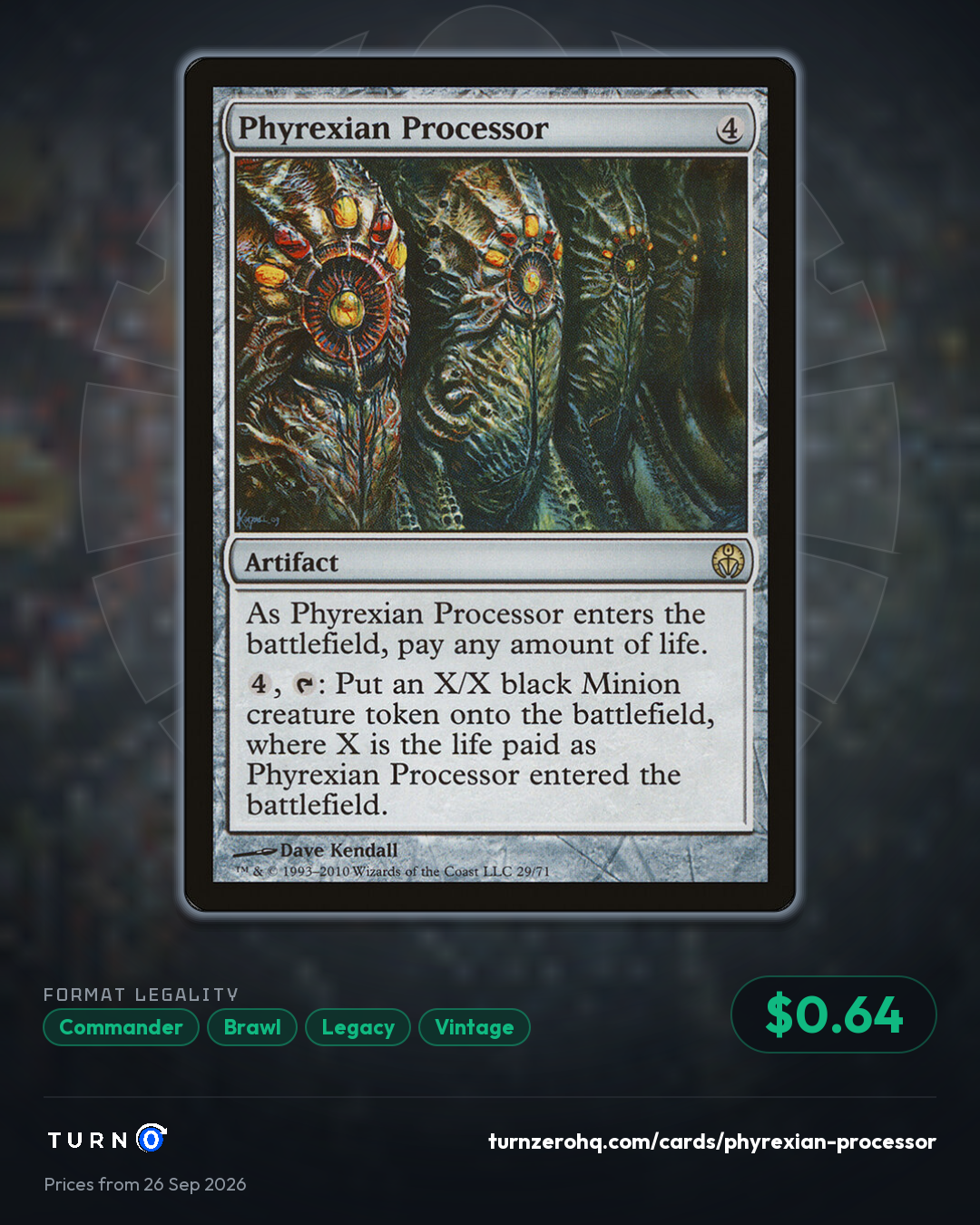 Shareable picture of Phyrexian Processor