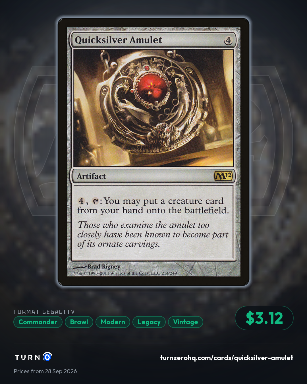 Shareable picture of Quicksilver Amulet
