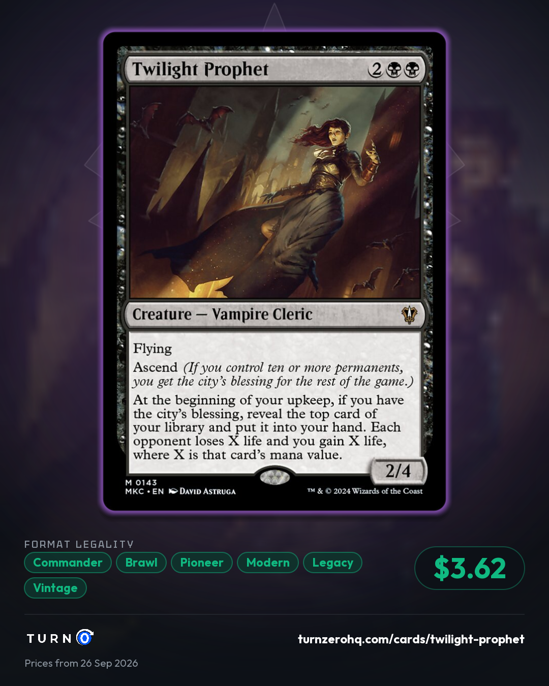 Shareable picture of Twilight Prophet