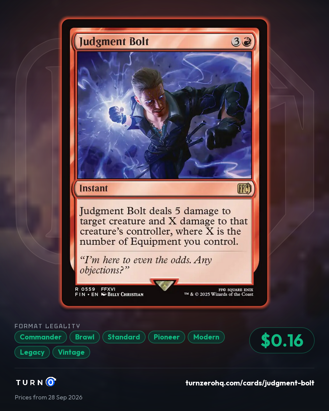 Shareable picture of Judgment Bolt