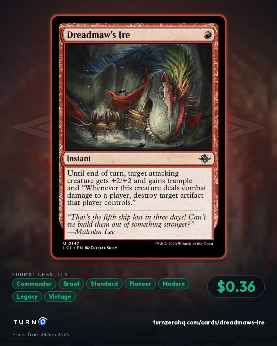 Shareable picture of Dreadmaw's Ire