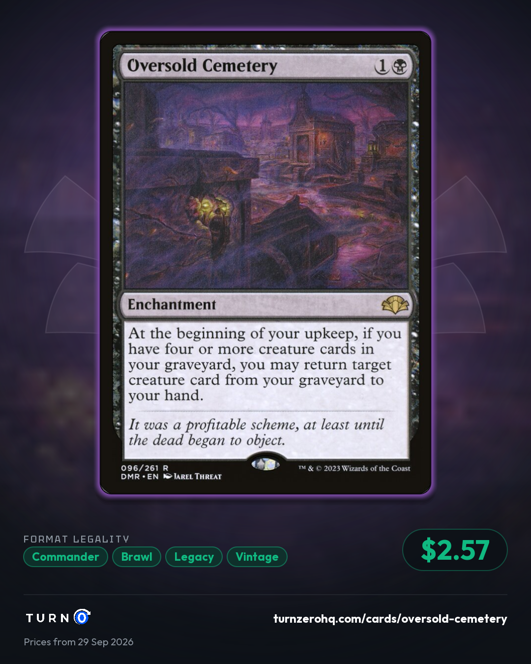 Shareable picture of Oversold Cemetery