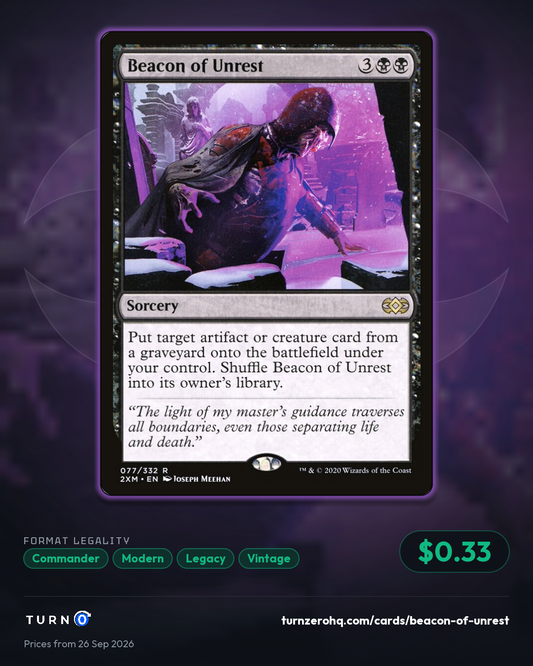 Shareable picture of Beacon of Unrest