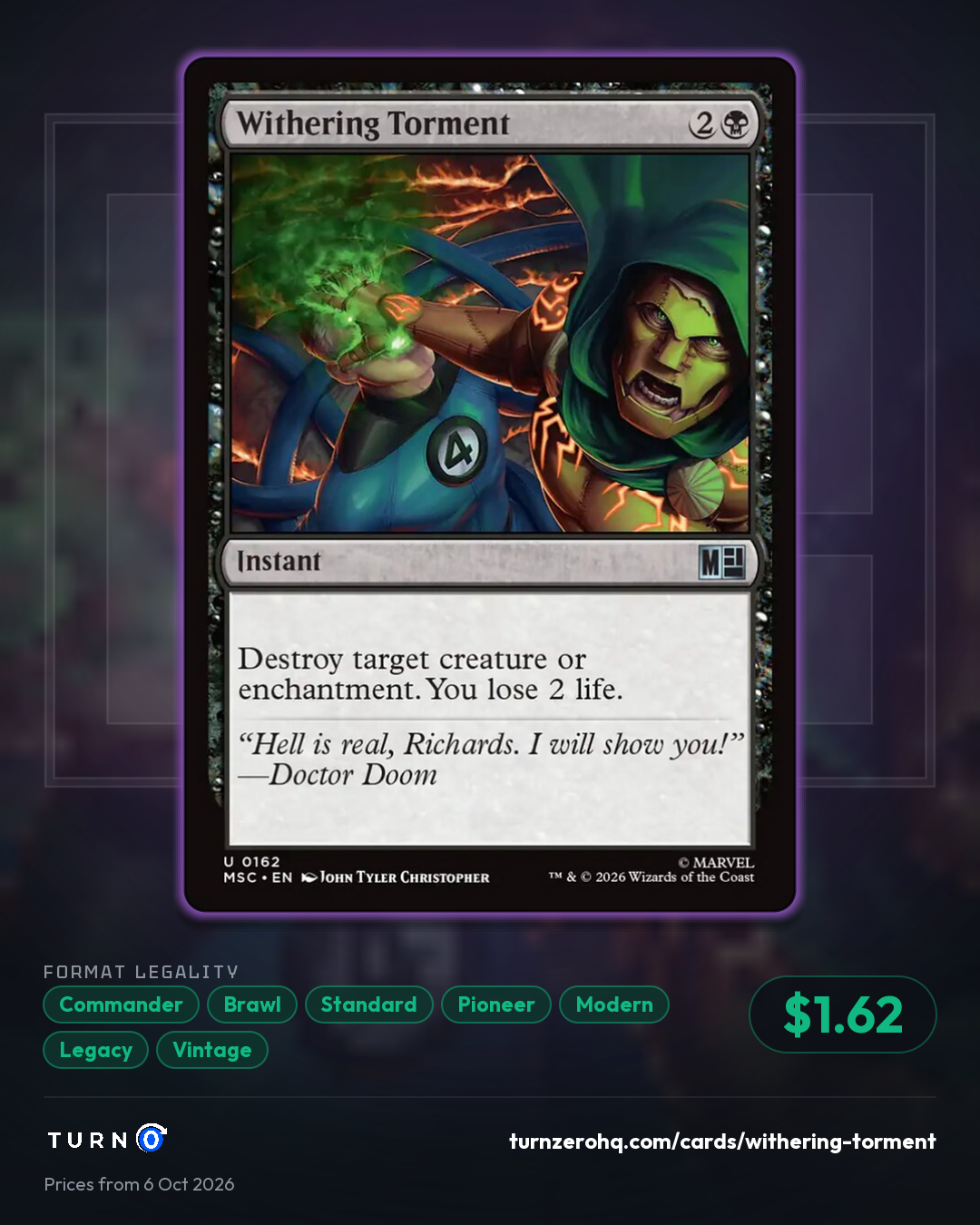 Shareable picture of Withering Torment