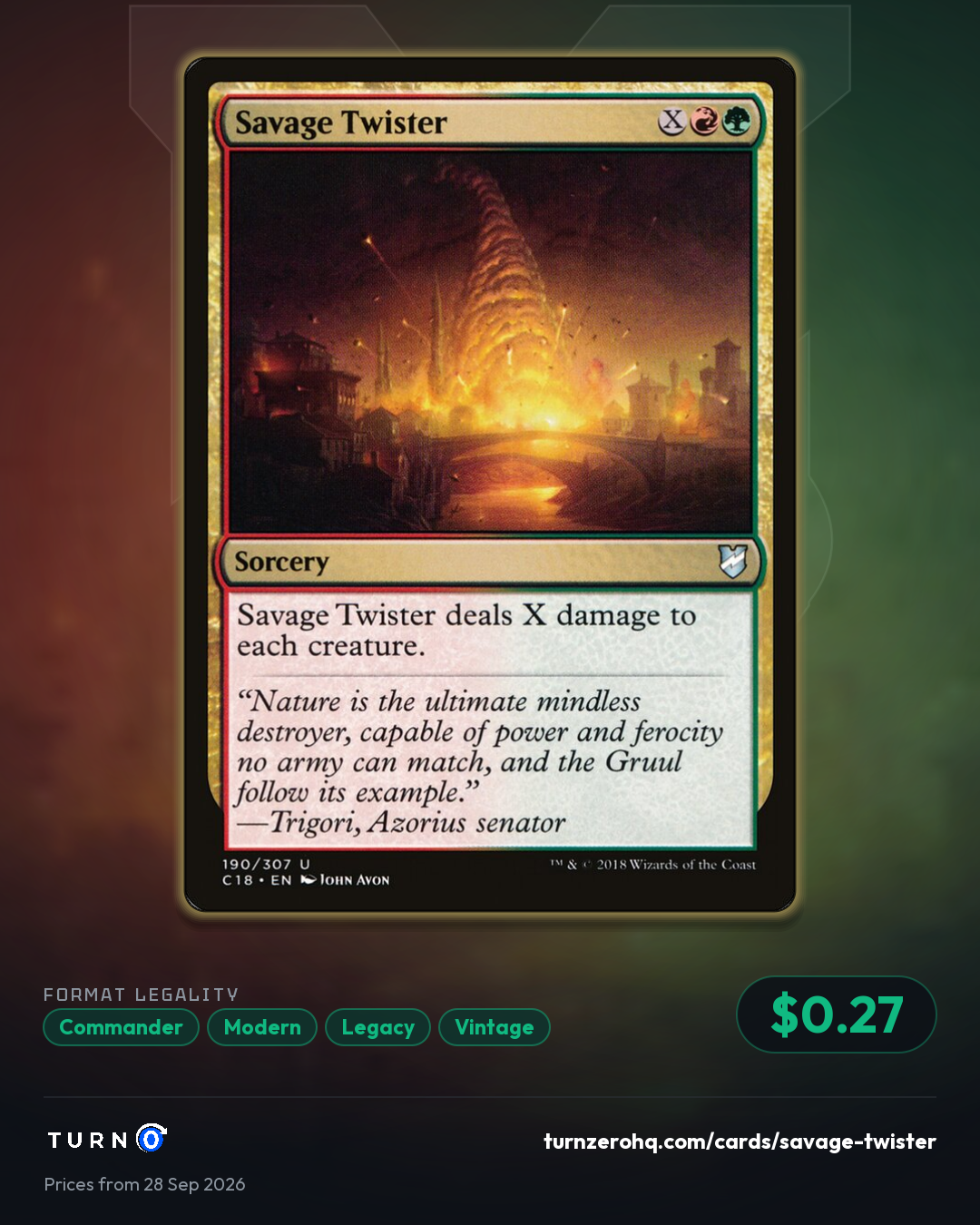 Shareable picture of Savage Twister