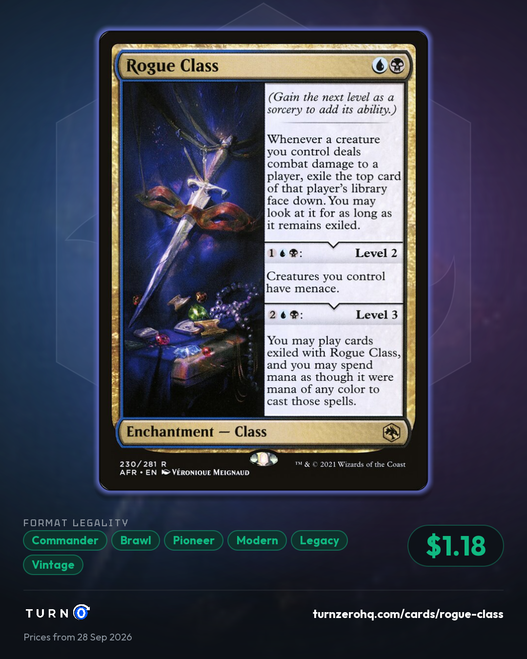 Shareable picture of Rogue Class