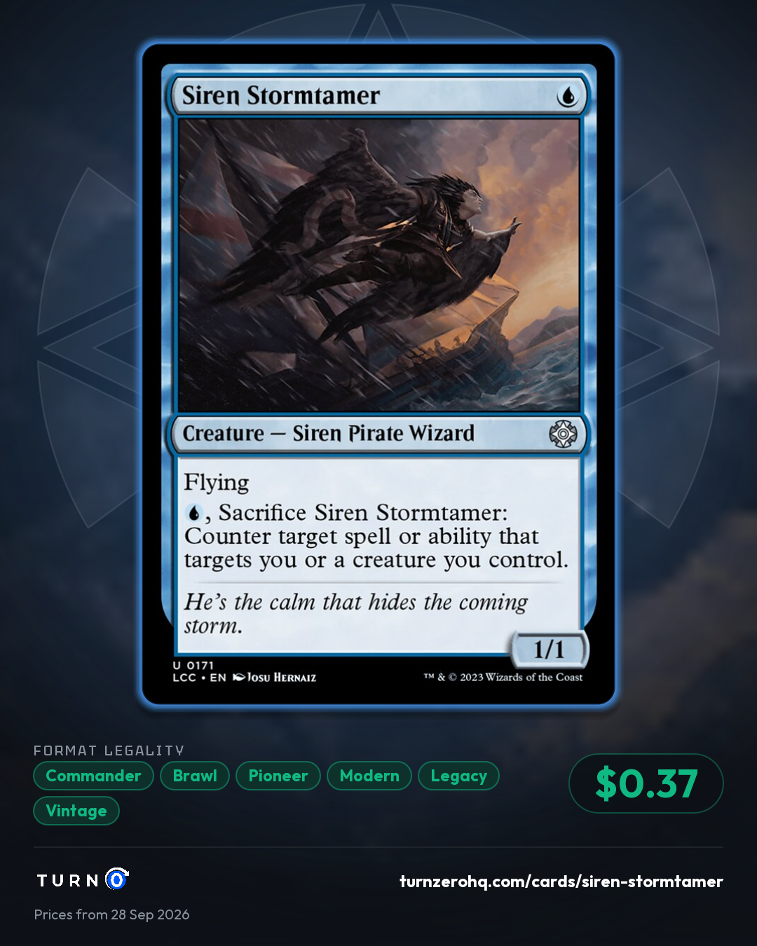 Shareable picture of Siren Stormtamer
