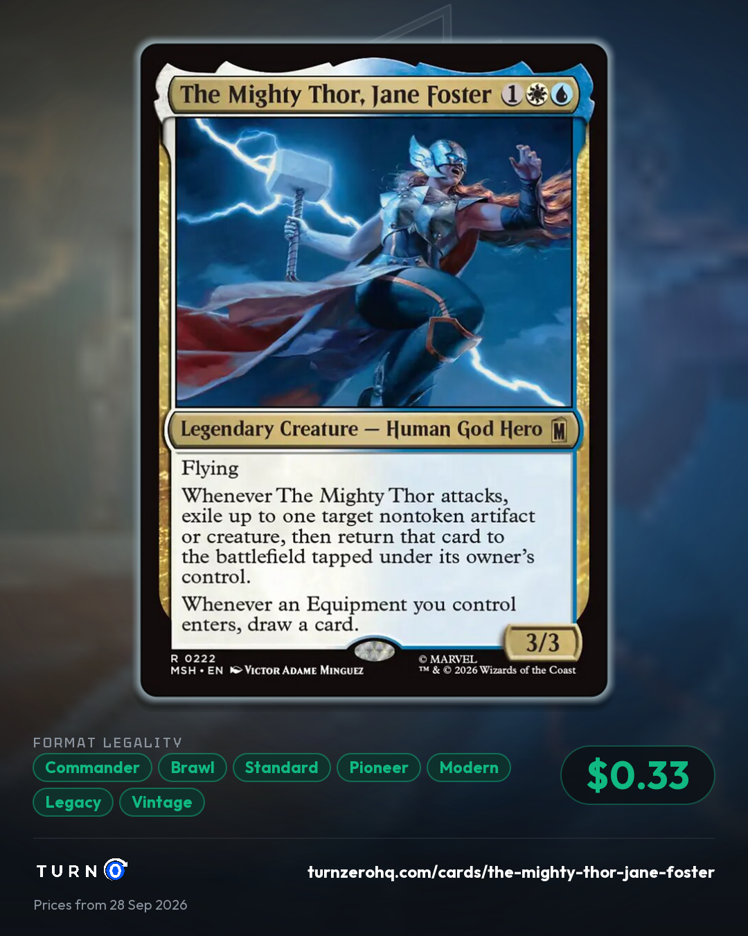 Shareable picture of The Mighty Thor, Jane Foster