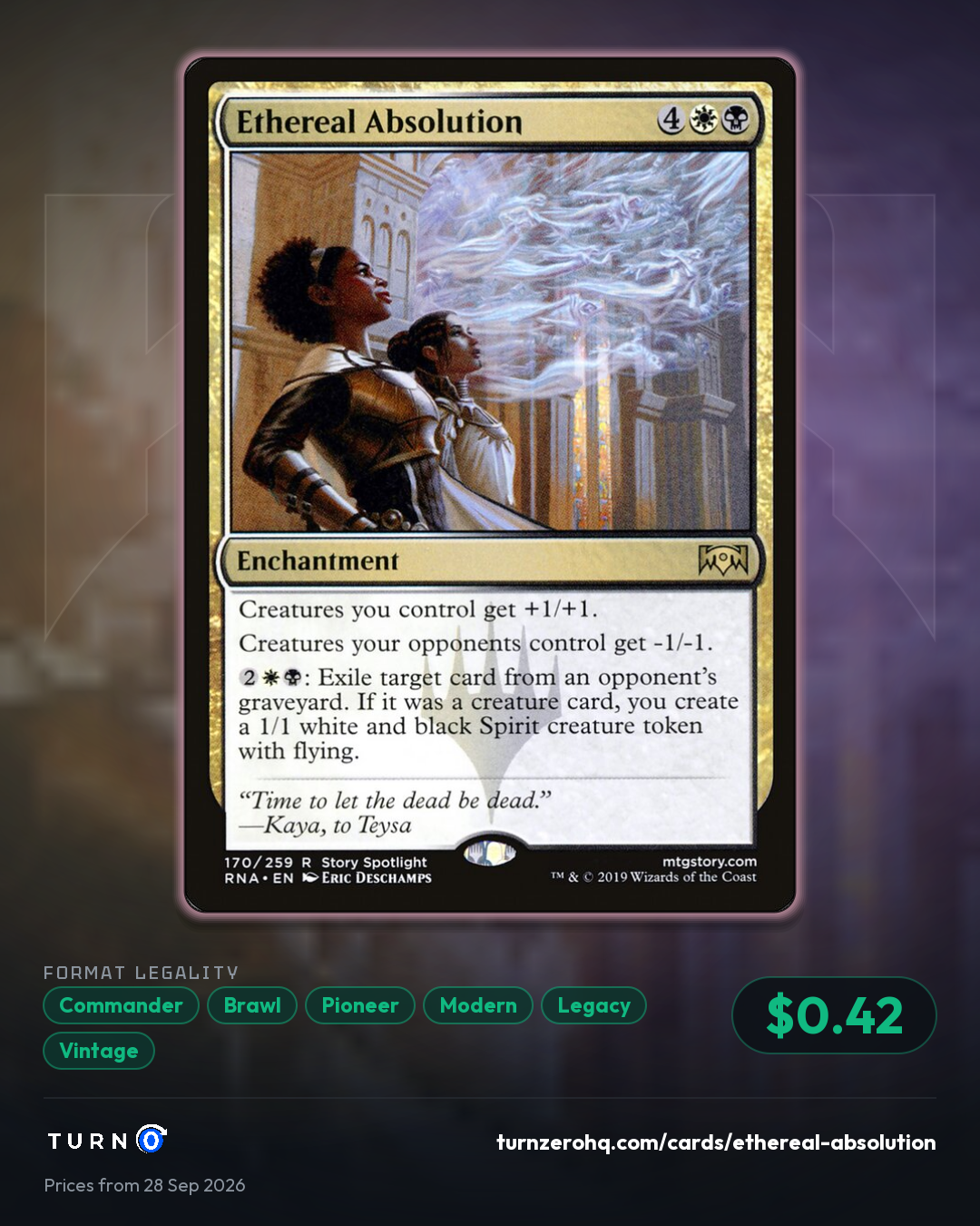 Shareable picture of Ethereal Absolution