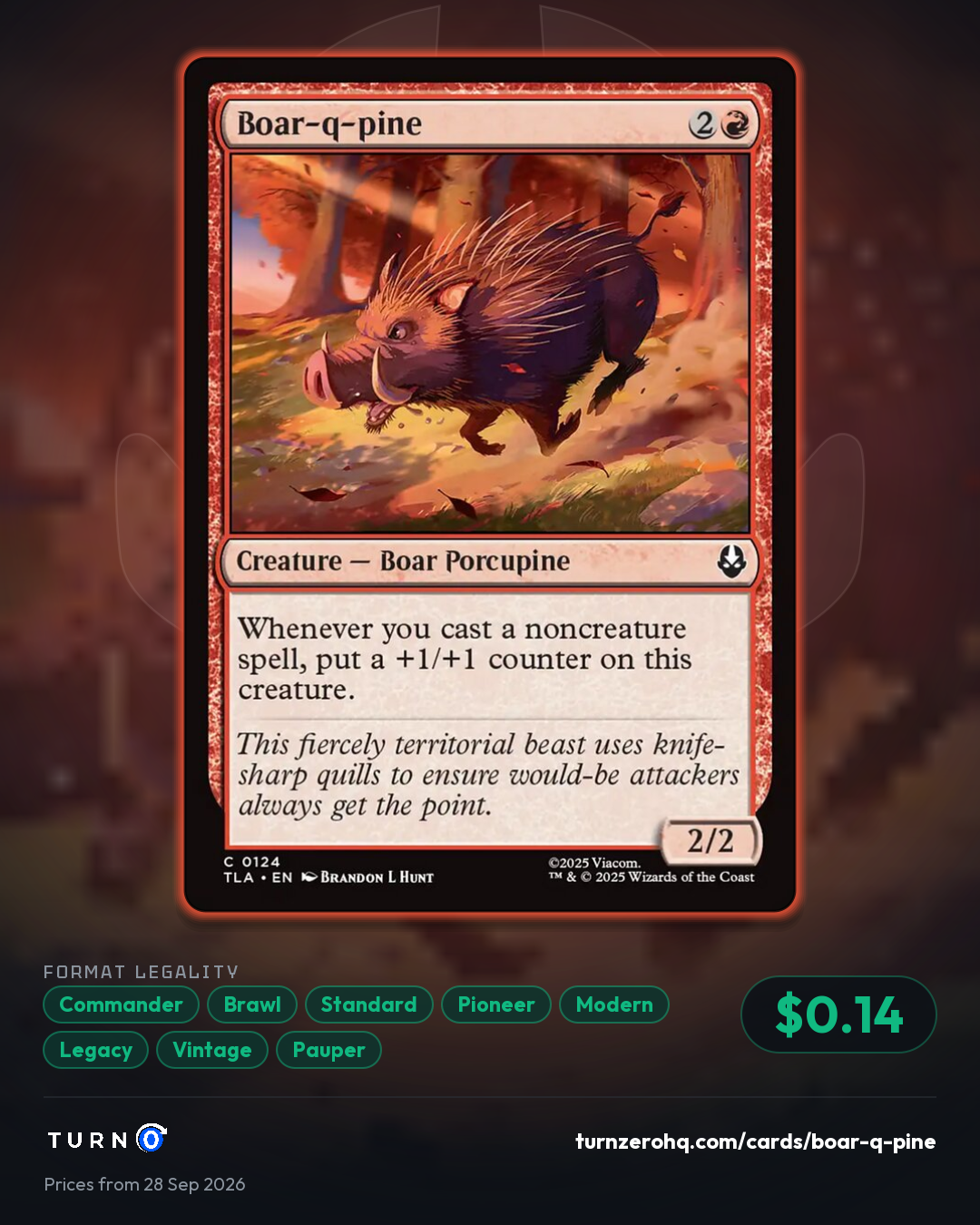 Shareable picture of Boar-q-pine