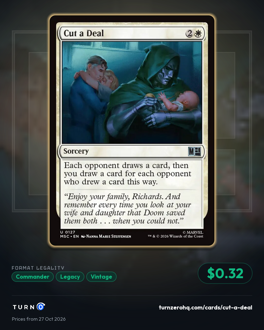 Shareable picture of Cut a Deal