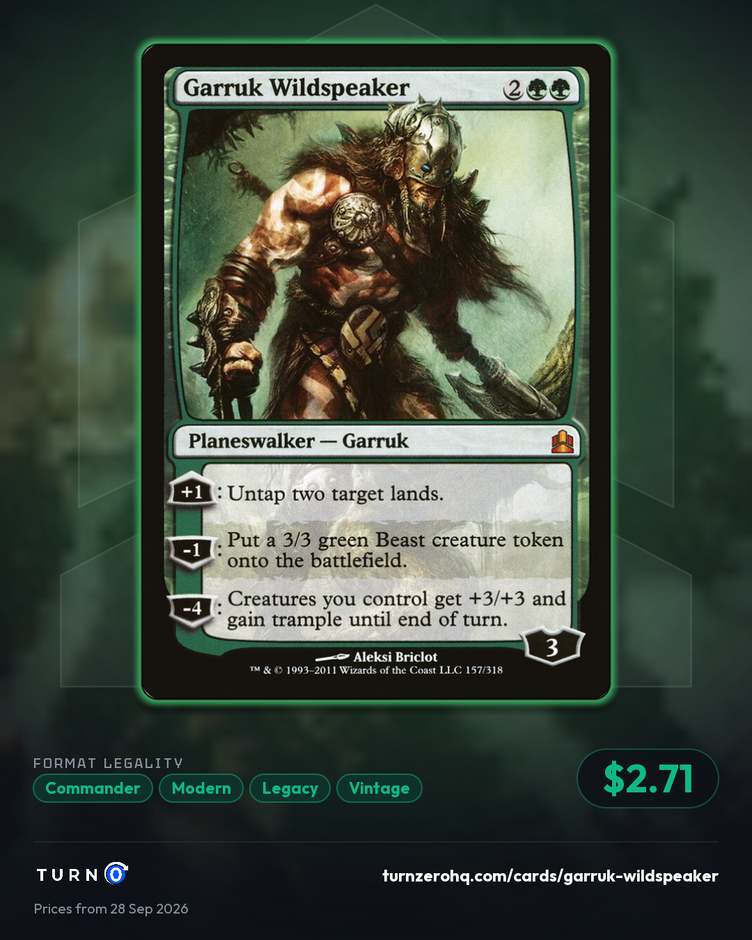 Shareable picture of Garruk Wildspeaker