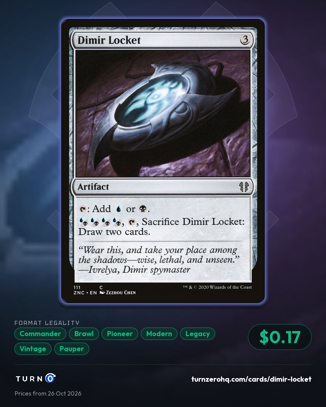 Shareable picture of Dimir Locket