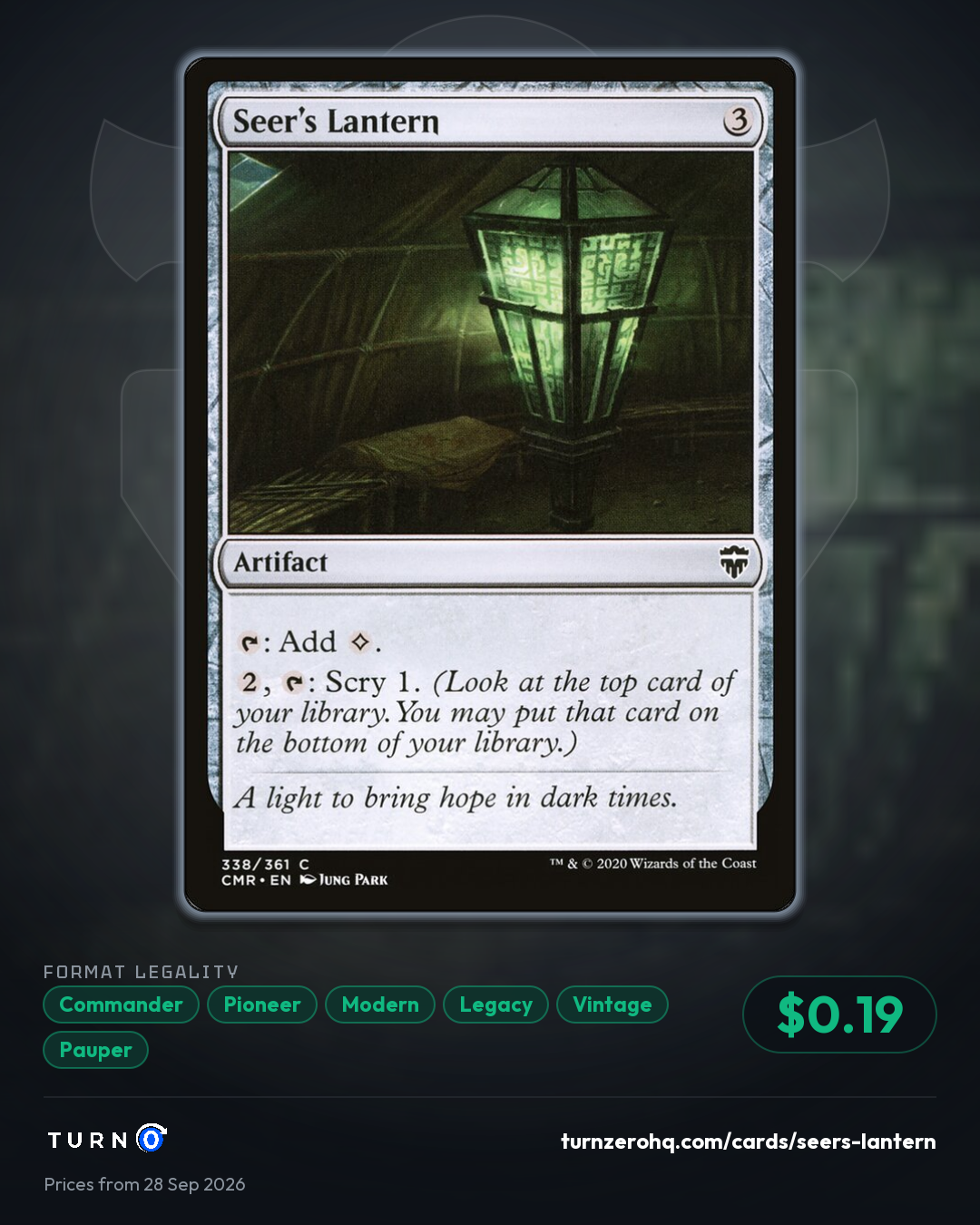 Shareable picture of Seer's Lantern