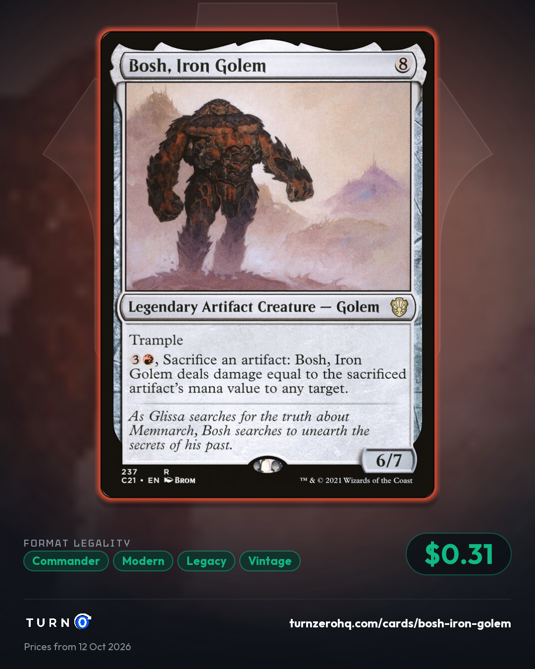 Shareable picture of Bosh, Iron Golem