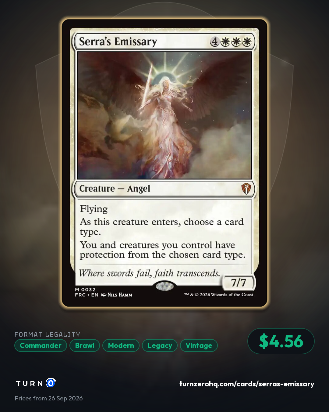 Shareable picture of Serra's Emissary