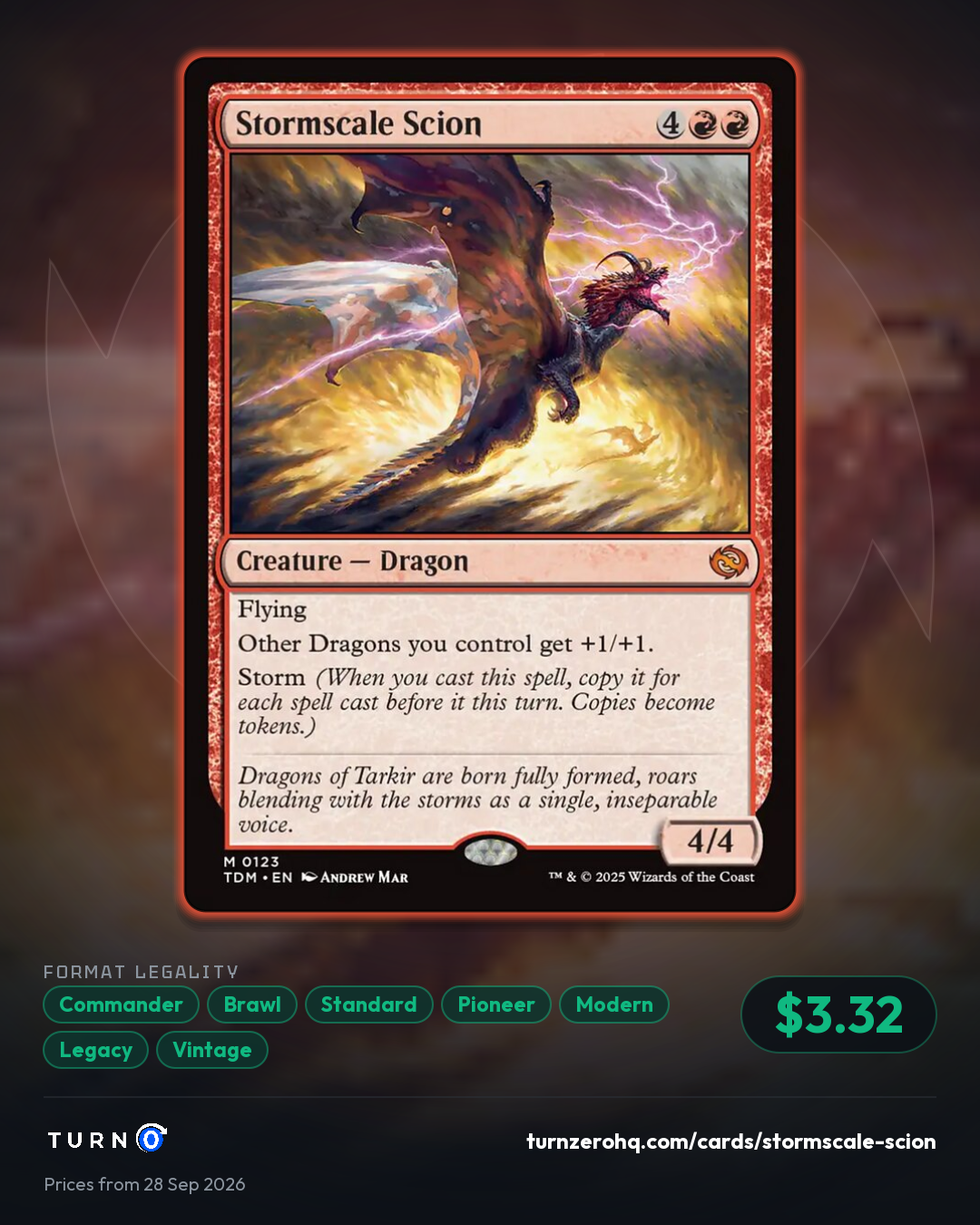 Shareable picture of Stormscale Scion