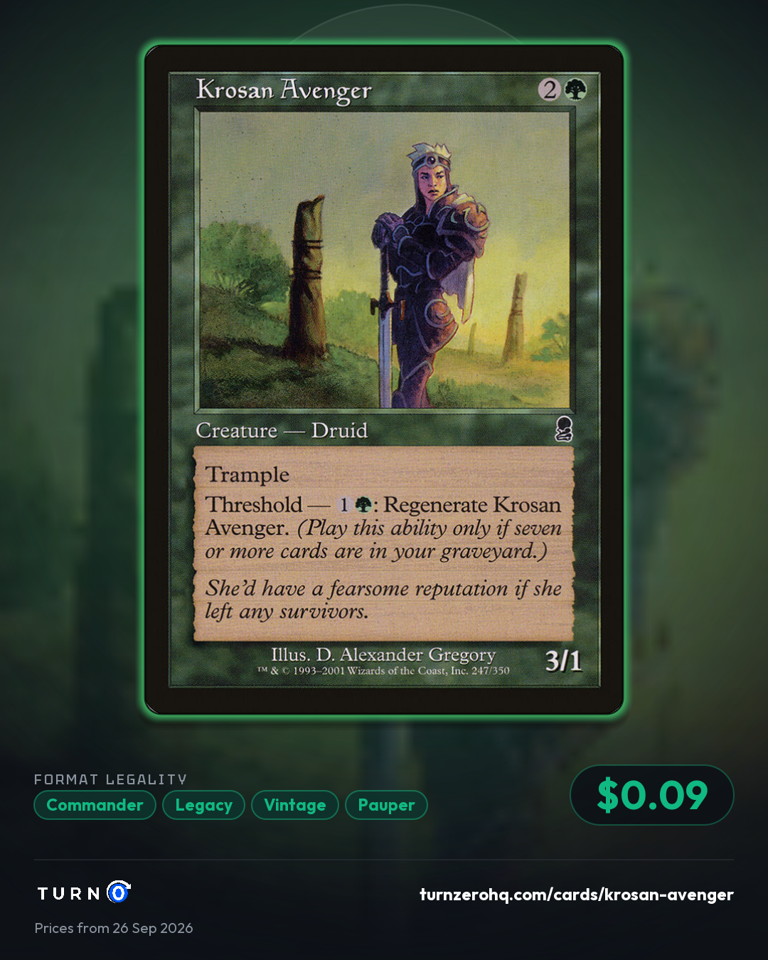Shareable picture of Krosan Avenger