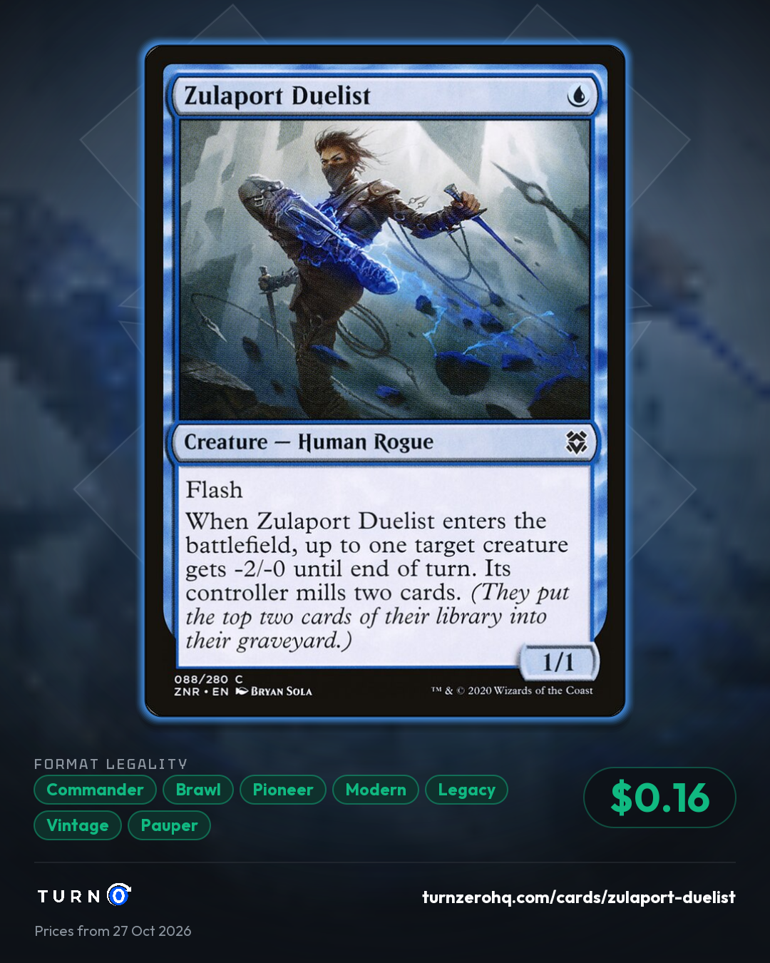 Shareable picture of Zulaport Duelist
