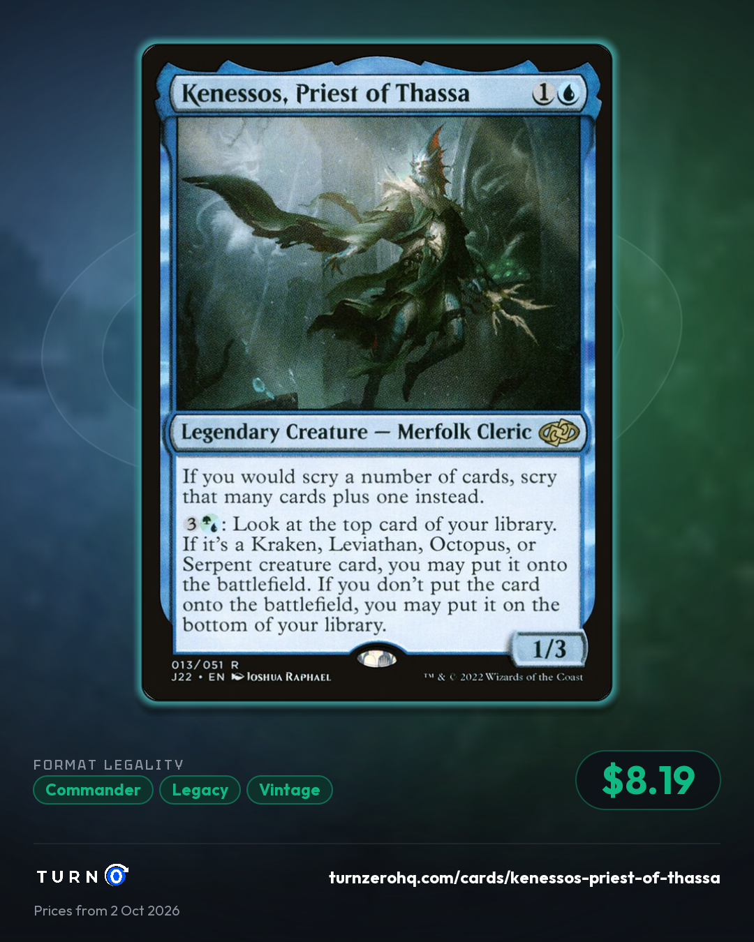 Shareable picture of Kenessos, Priest of Thassa