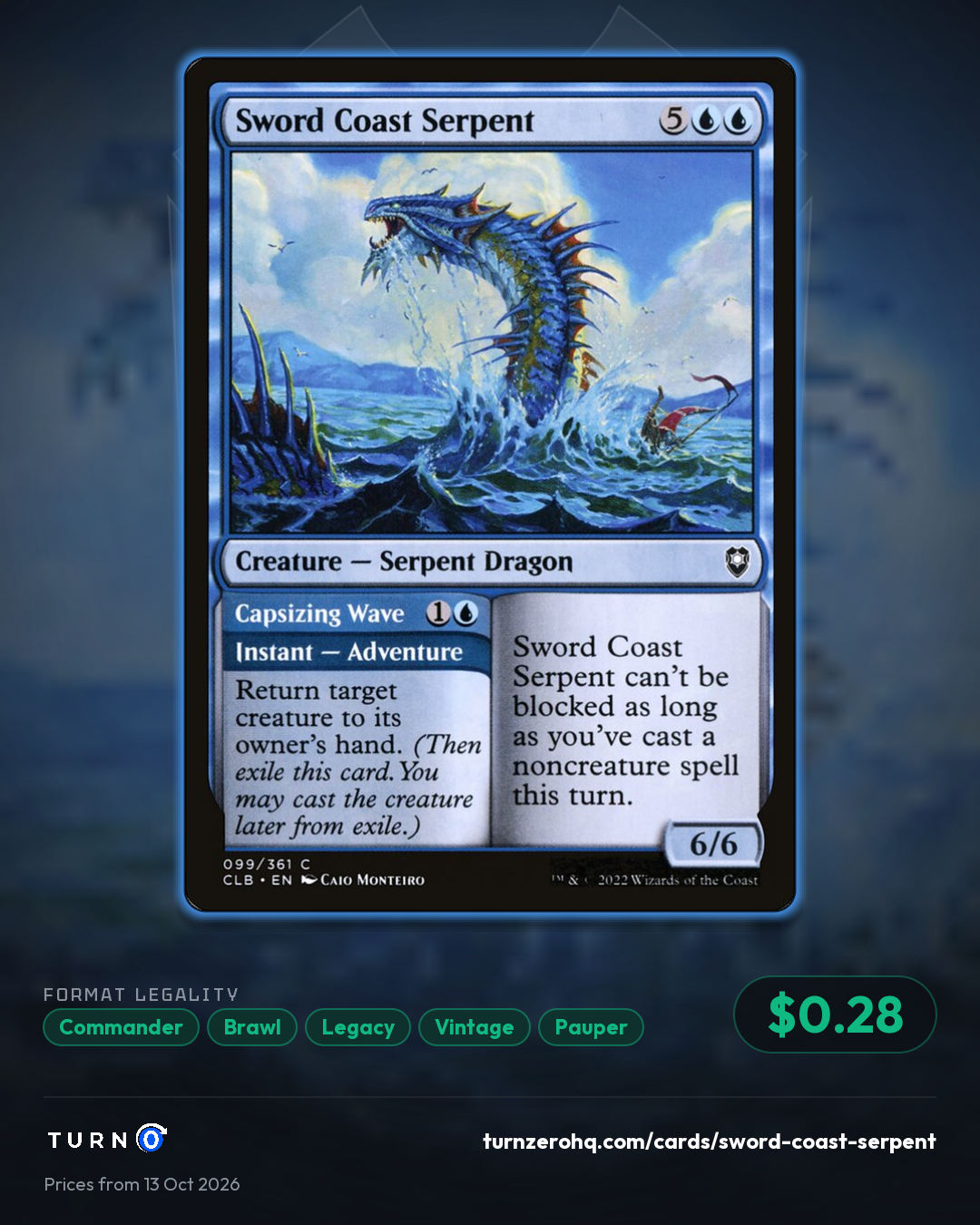 Shareable picture of Sword Coast Serpent