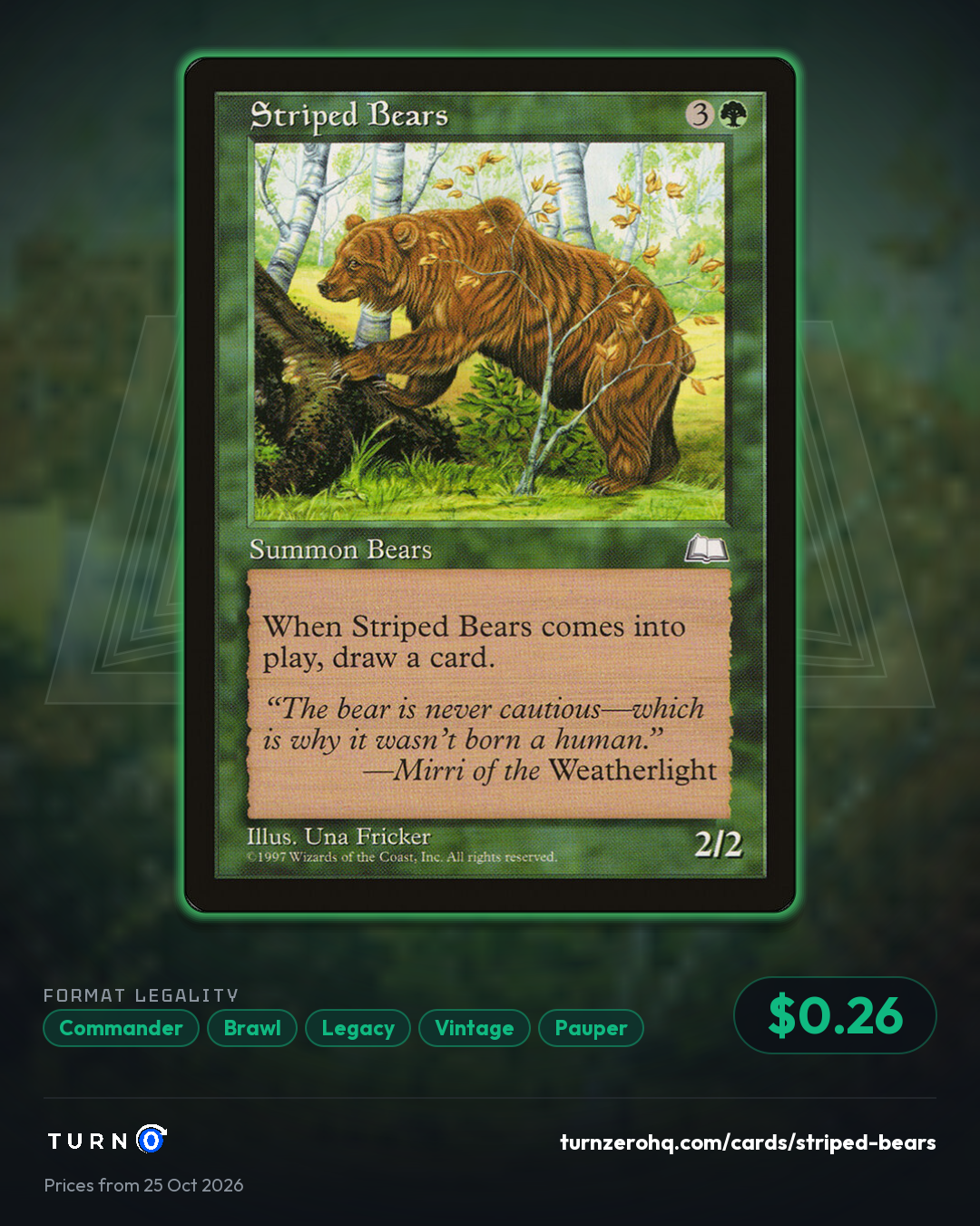 Shareable picture of Striped Bears
