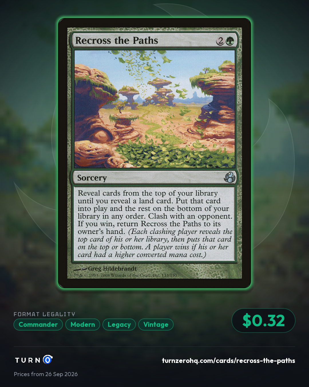 Shareable picture of Recross the Paths