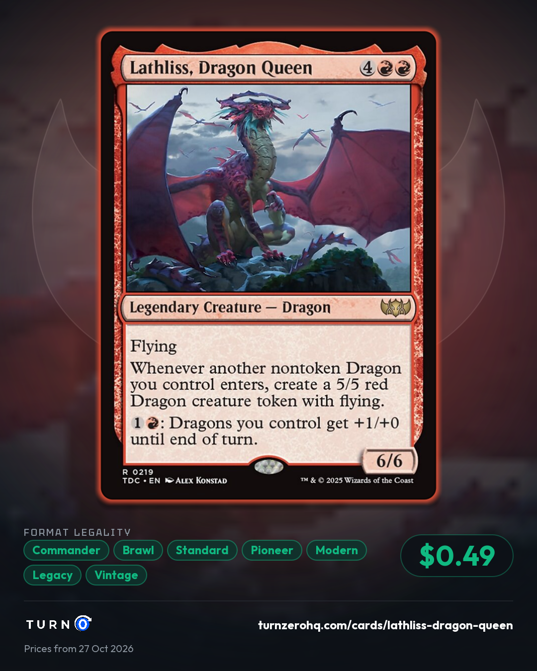 Shareable picture of Lathliss, Dragon Queen
