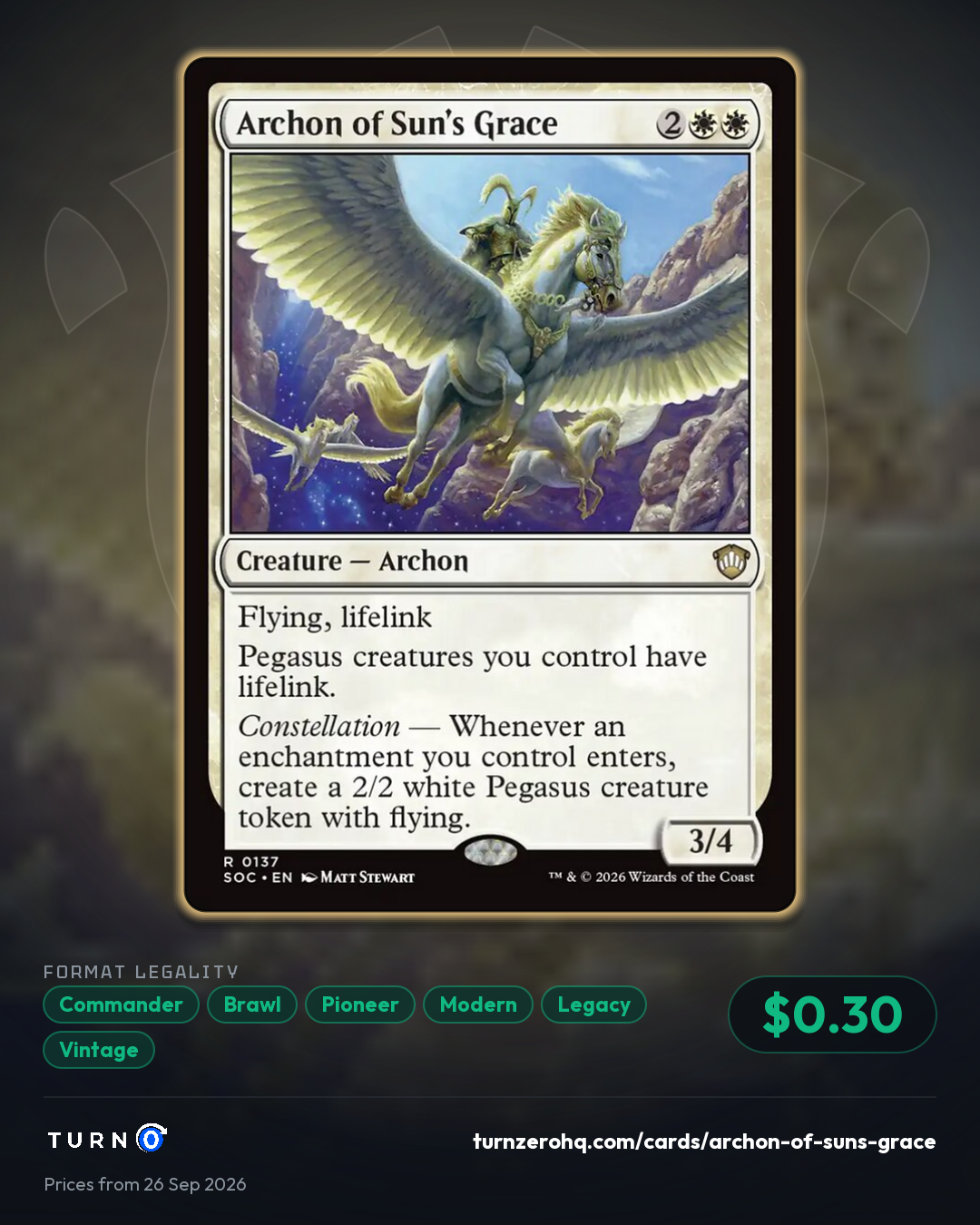 Shareable picture of Archon of Sun's Grace
