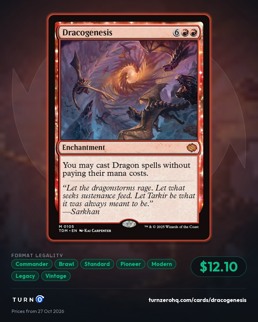 Shareable picture of Dracogenesis