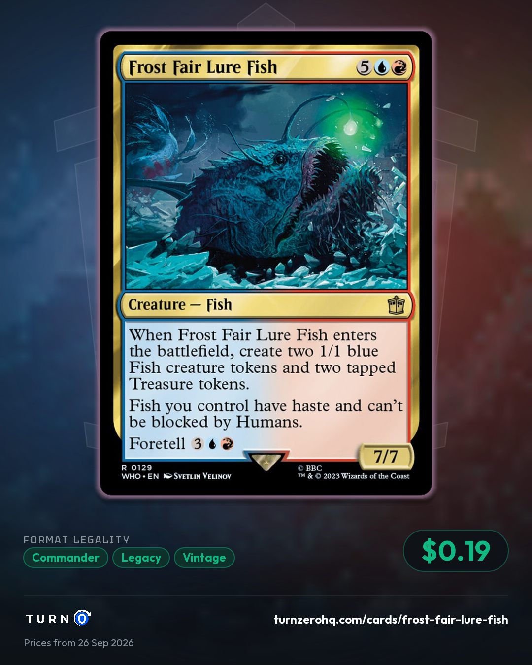 Shareable picture of Frost Fair Lure Fish