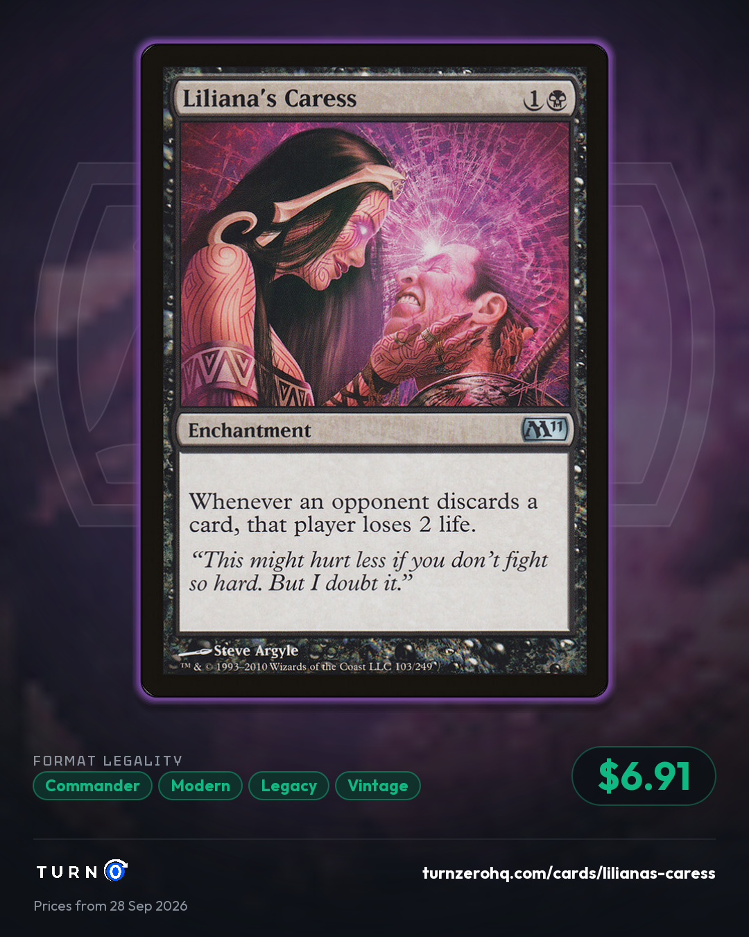 Shareable picture of Liliana's Caress