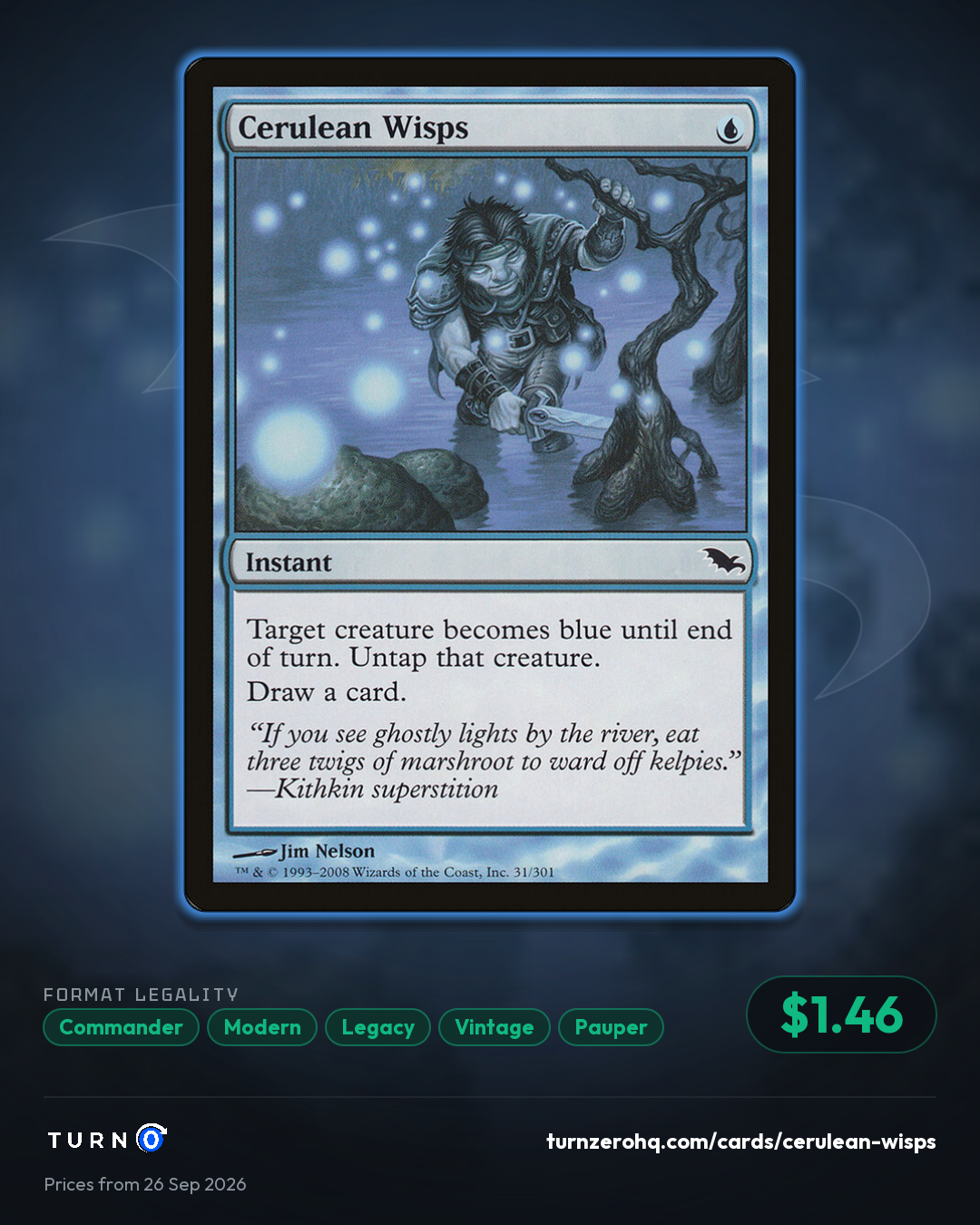 Shareable picture of Cerulean Wisps