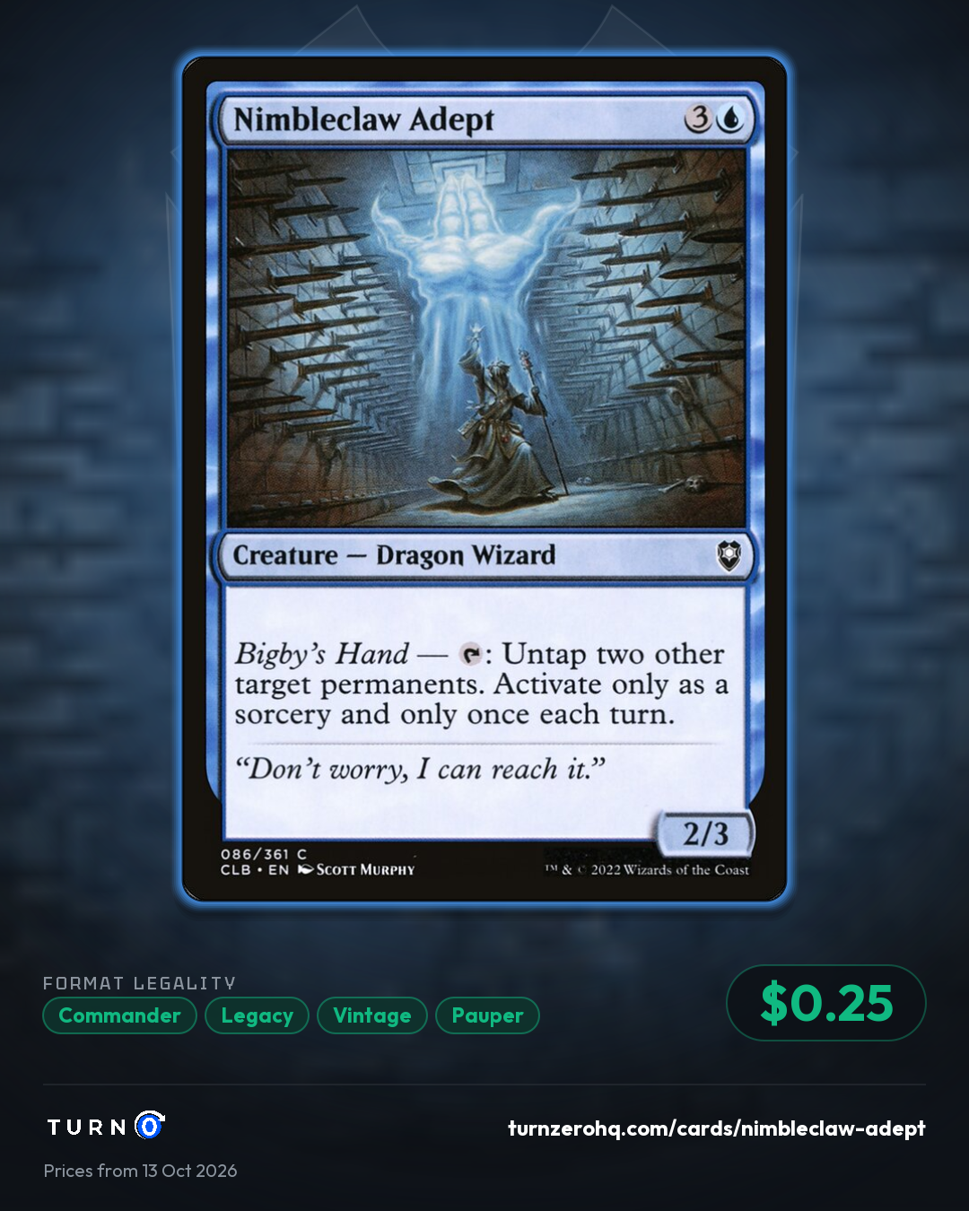 Shareable picture of Nimbleclaw Adept