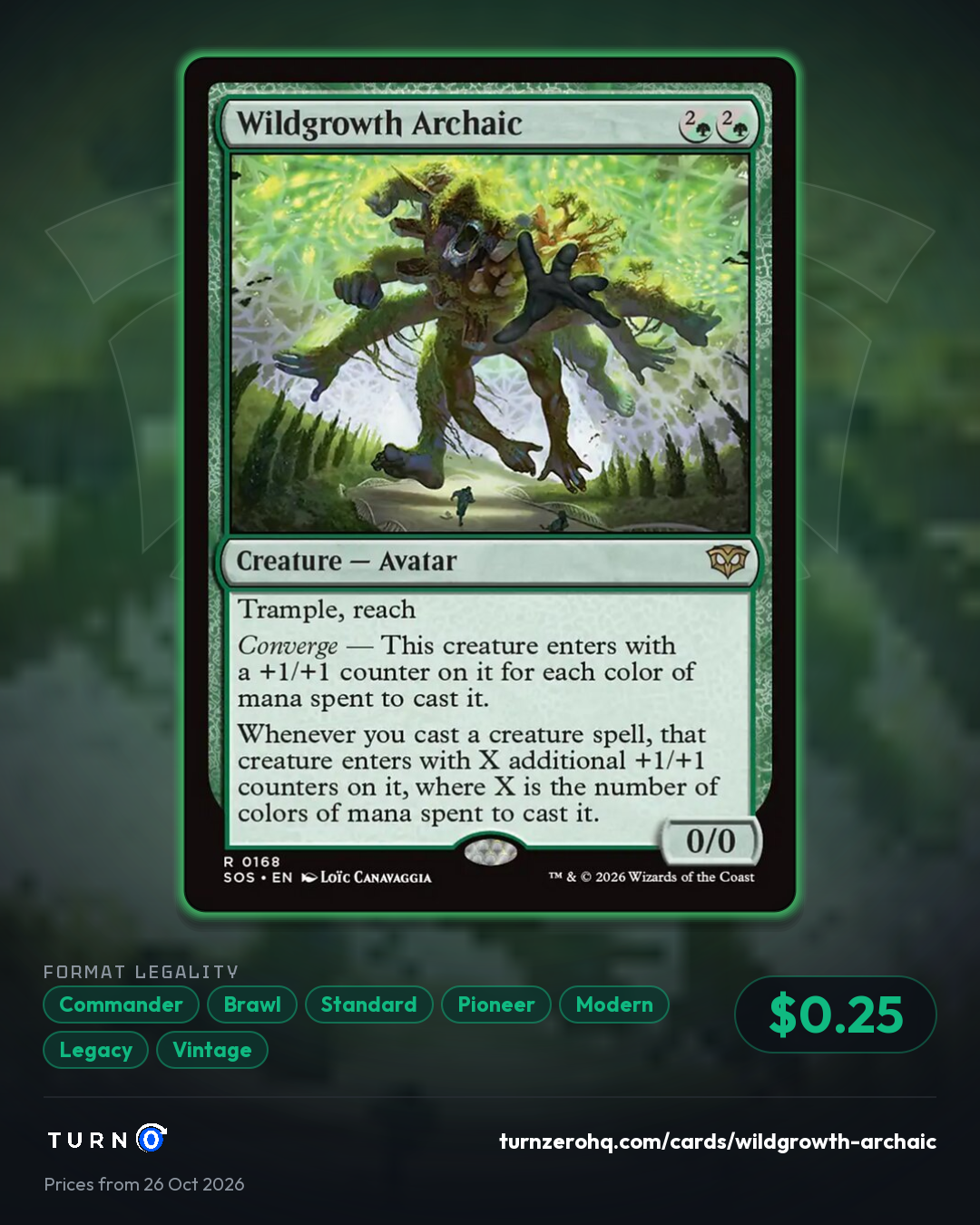 Shareable picture of Wildgrowth Archaic