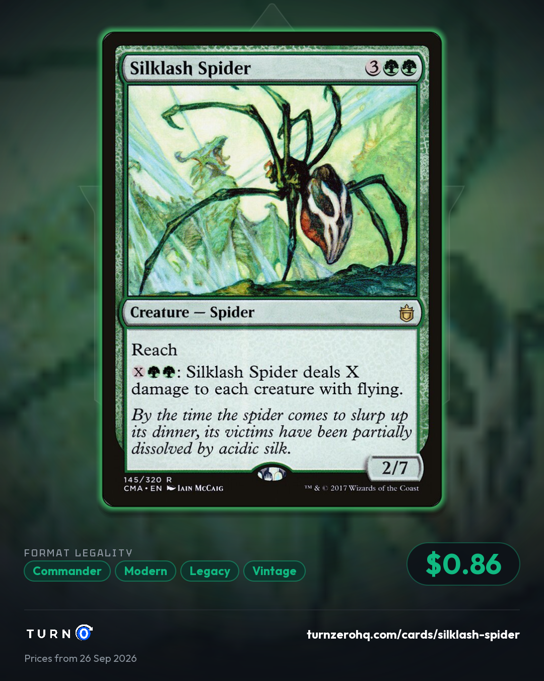 Shareable picture of Silklash Spider