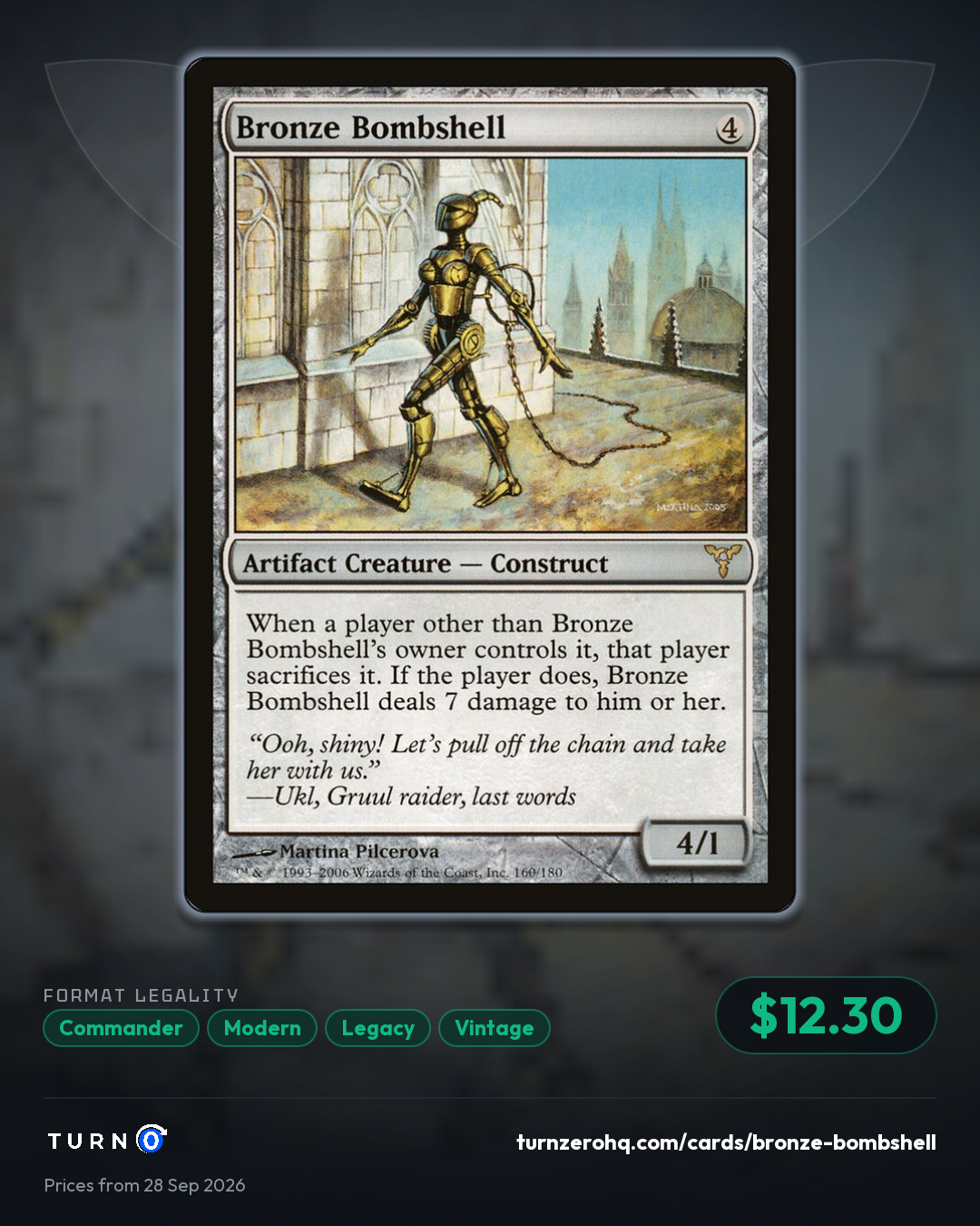 Shareable picture of Bronze Bombshell
